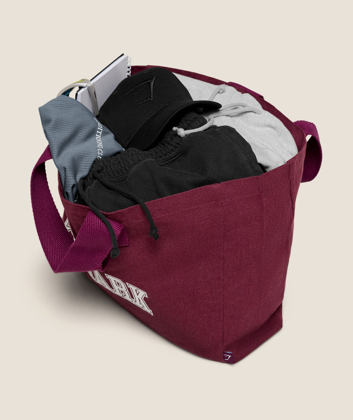Gymshark Essentials Tote 'Strength Pink Soft White'