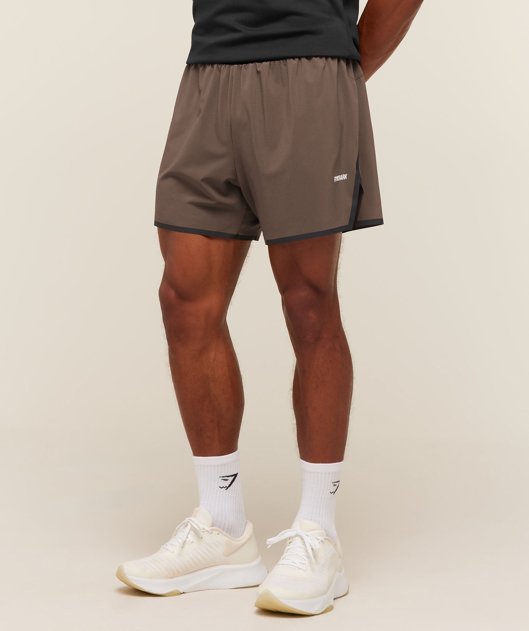 Gymshark Hybrid Shorts 'Soft Brown'