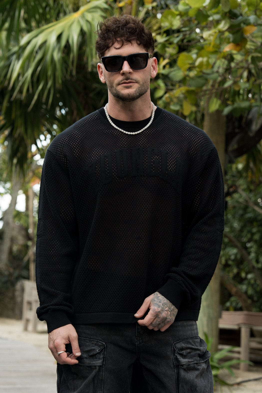 Young La 8016 - 99 Knit Longsleeves 'Black'