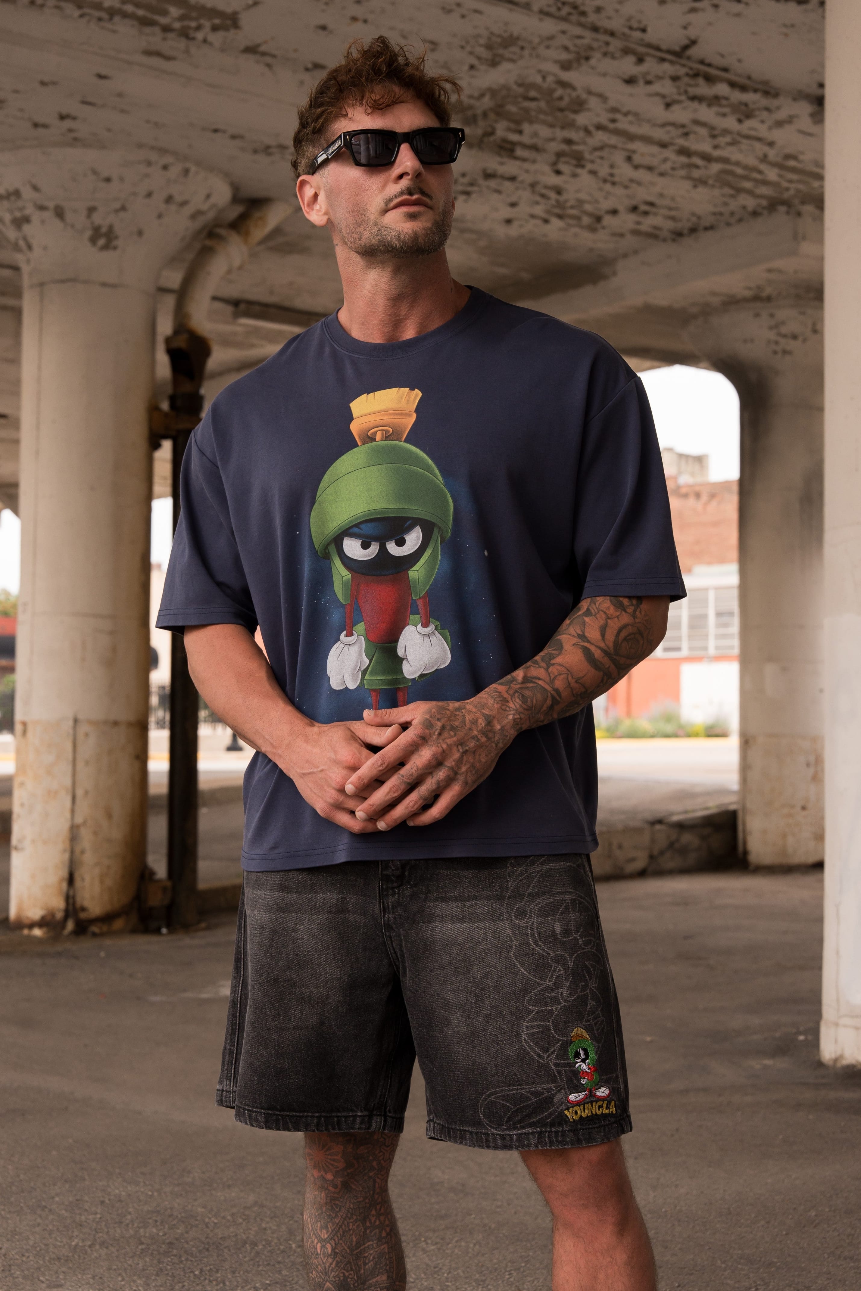 Young La 4301 - Looney Tunes Character Tees 'Marvin T'