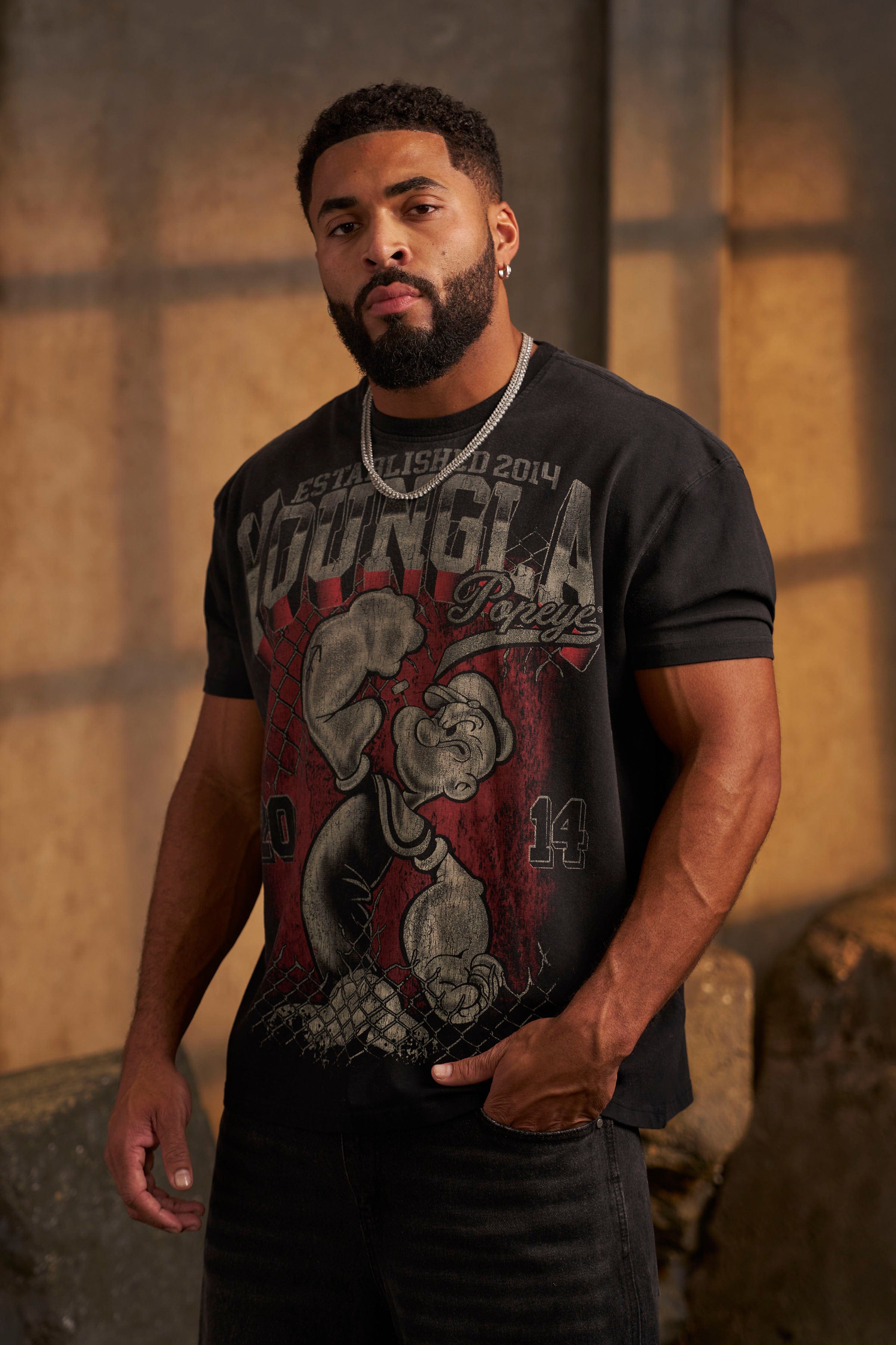 YoungLA 4011 - Popeye Flex Tees 'Flex Machine'