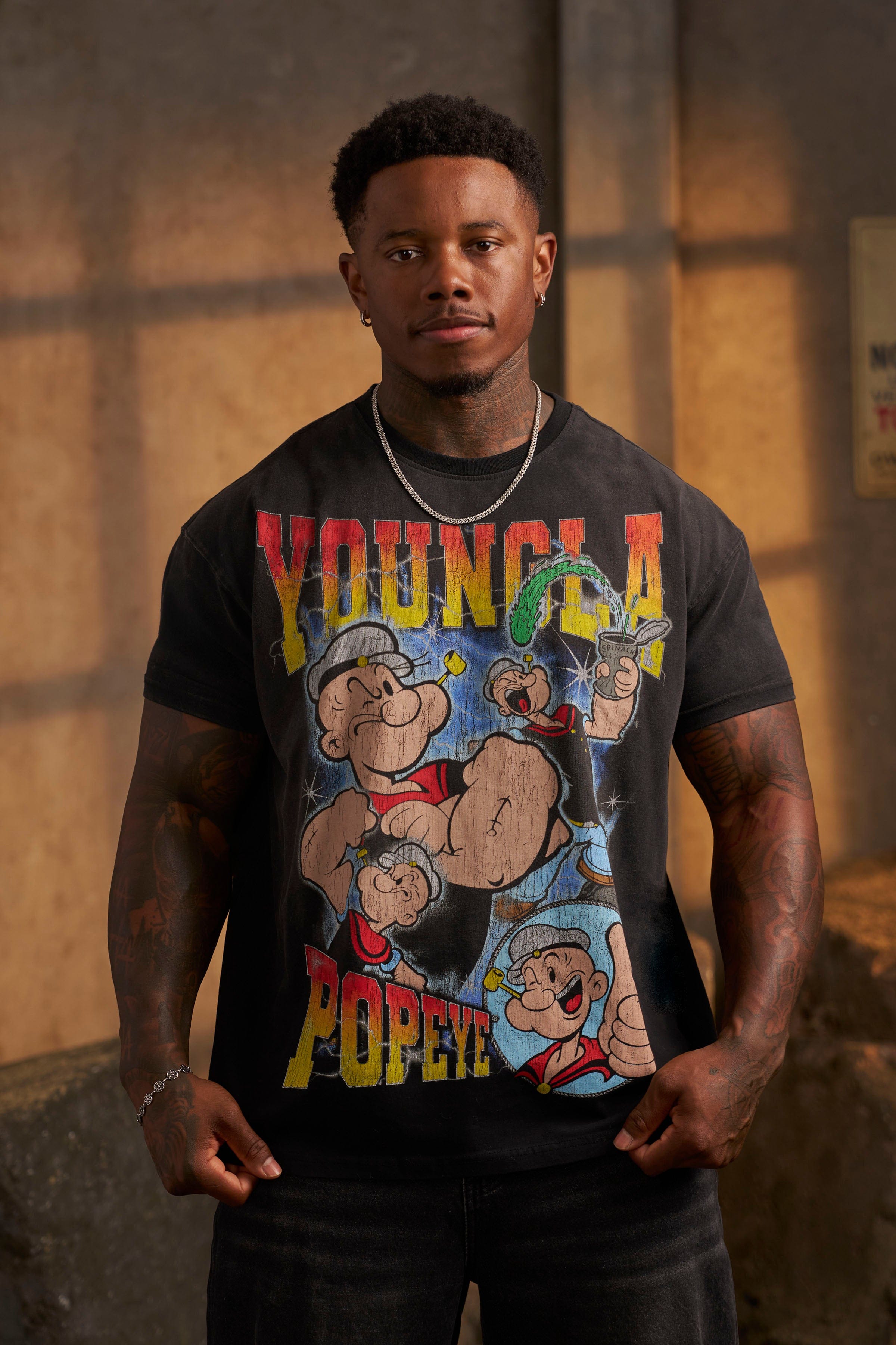 YoungLA 4011 - Popeye Flex Tees 'Popeye Legacy'