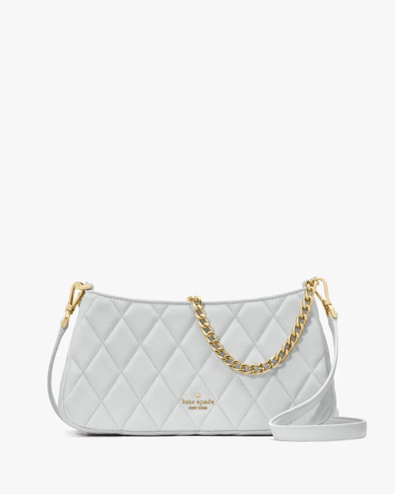 KateSpade Carey Small Convertible Crossbody Stone Path