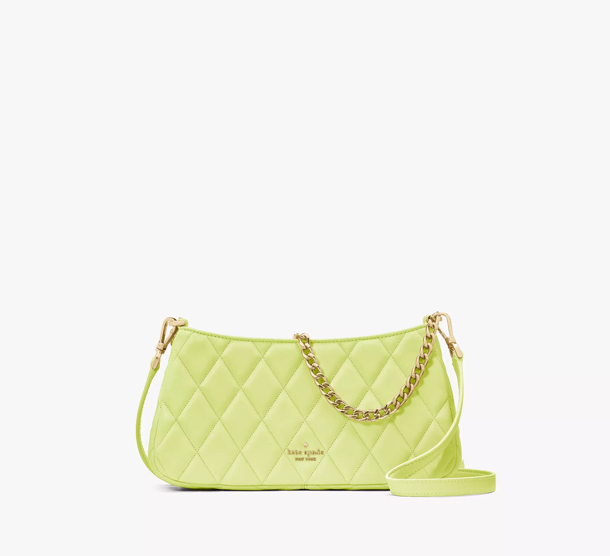 Kate Spade Carey Small Convertible Crossbody 'Lime Slushy'