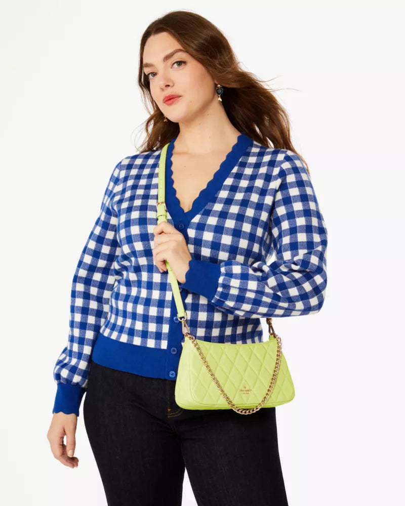 Kate Spade Carey Small Convertible Crossbody 'Lime Slushy'