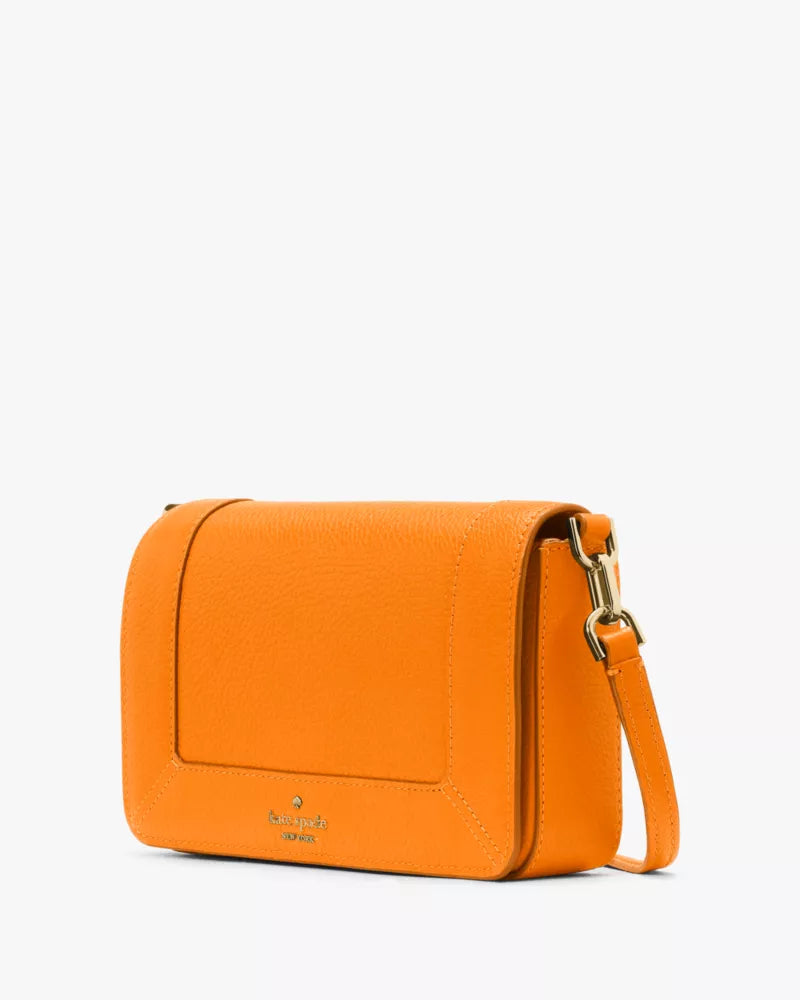 Kate Spade Lena Mini Crossbody 'Orange Zinnia'