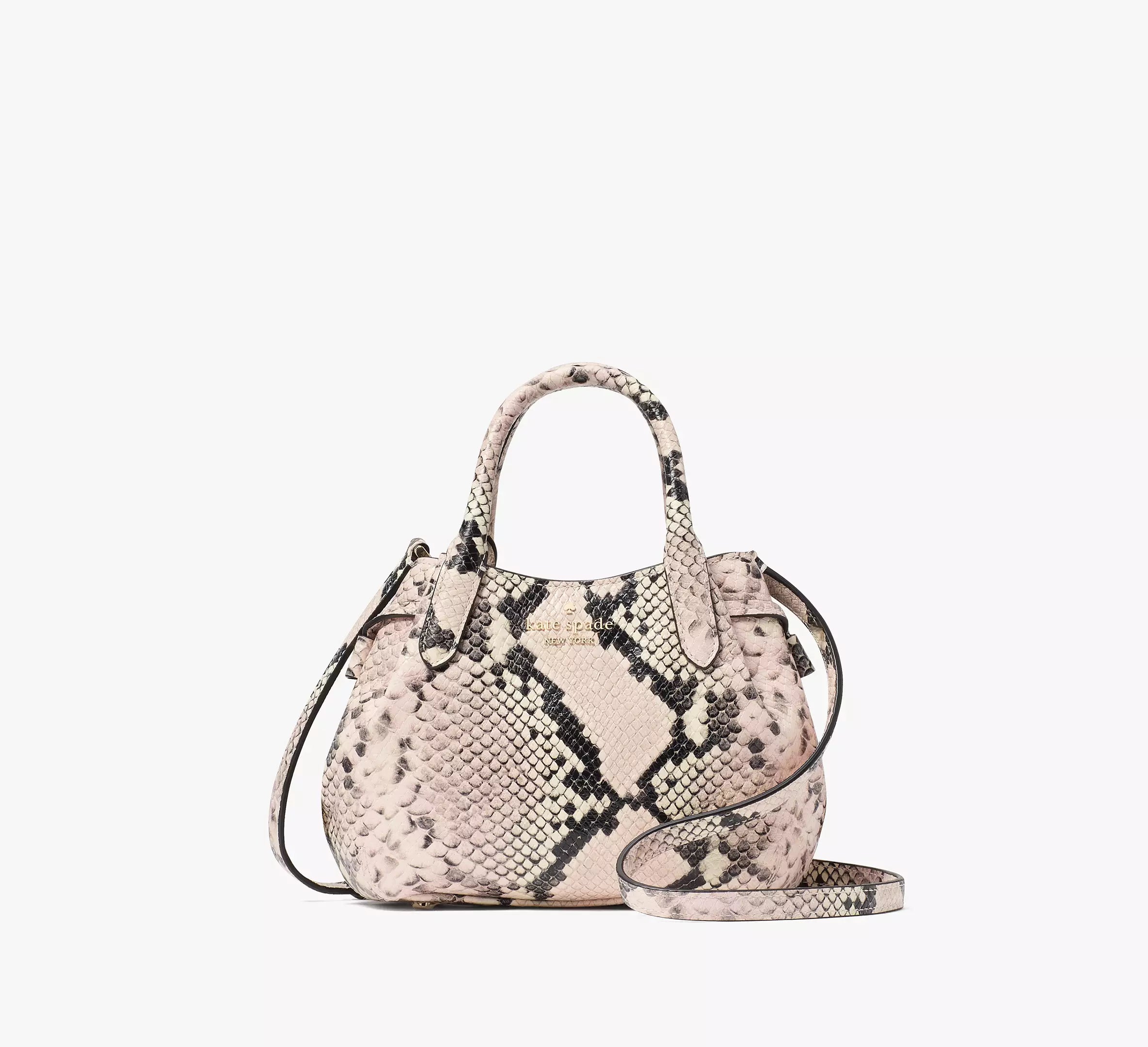 Kate Spade Dumpling Snake Embossed Mini 'Satchel Multi'