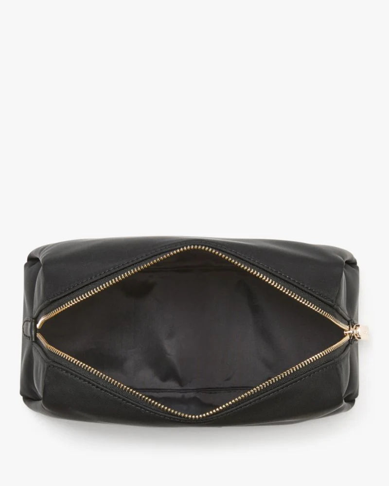KateSpade Carter Nylon Cosmetic Pouch Black