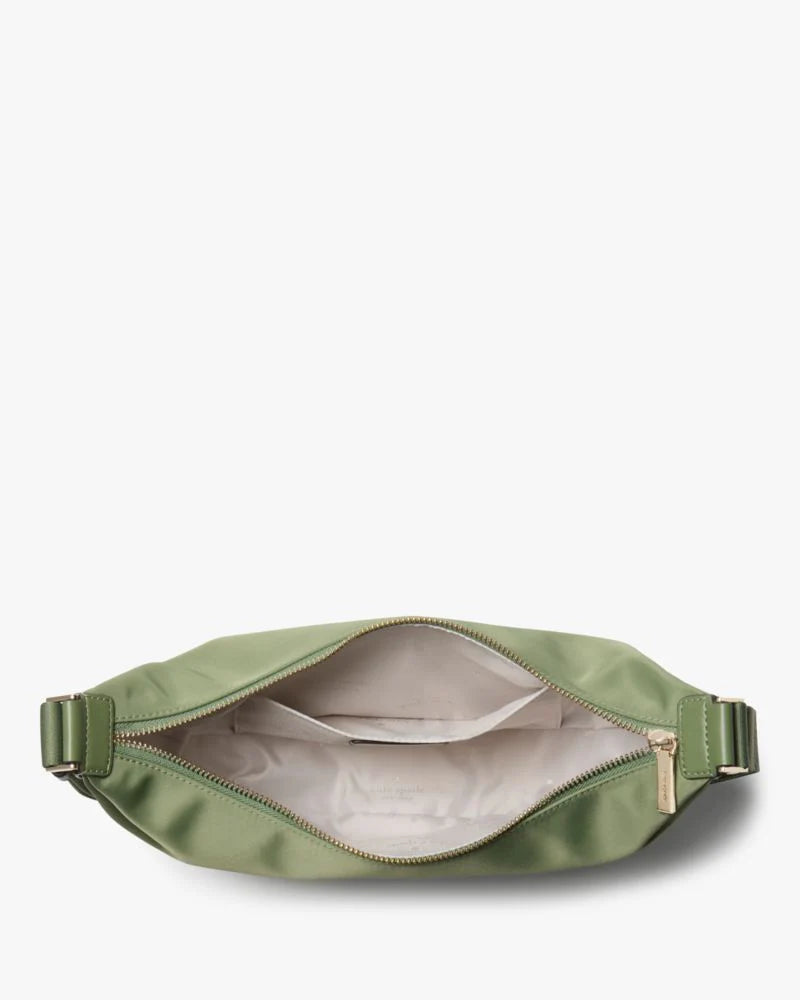 KateSpade Carter Nylon Medium Sling Bag Cedar Stand