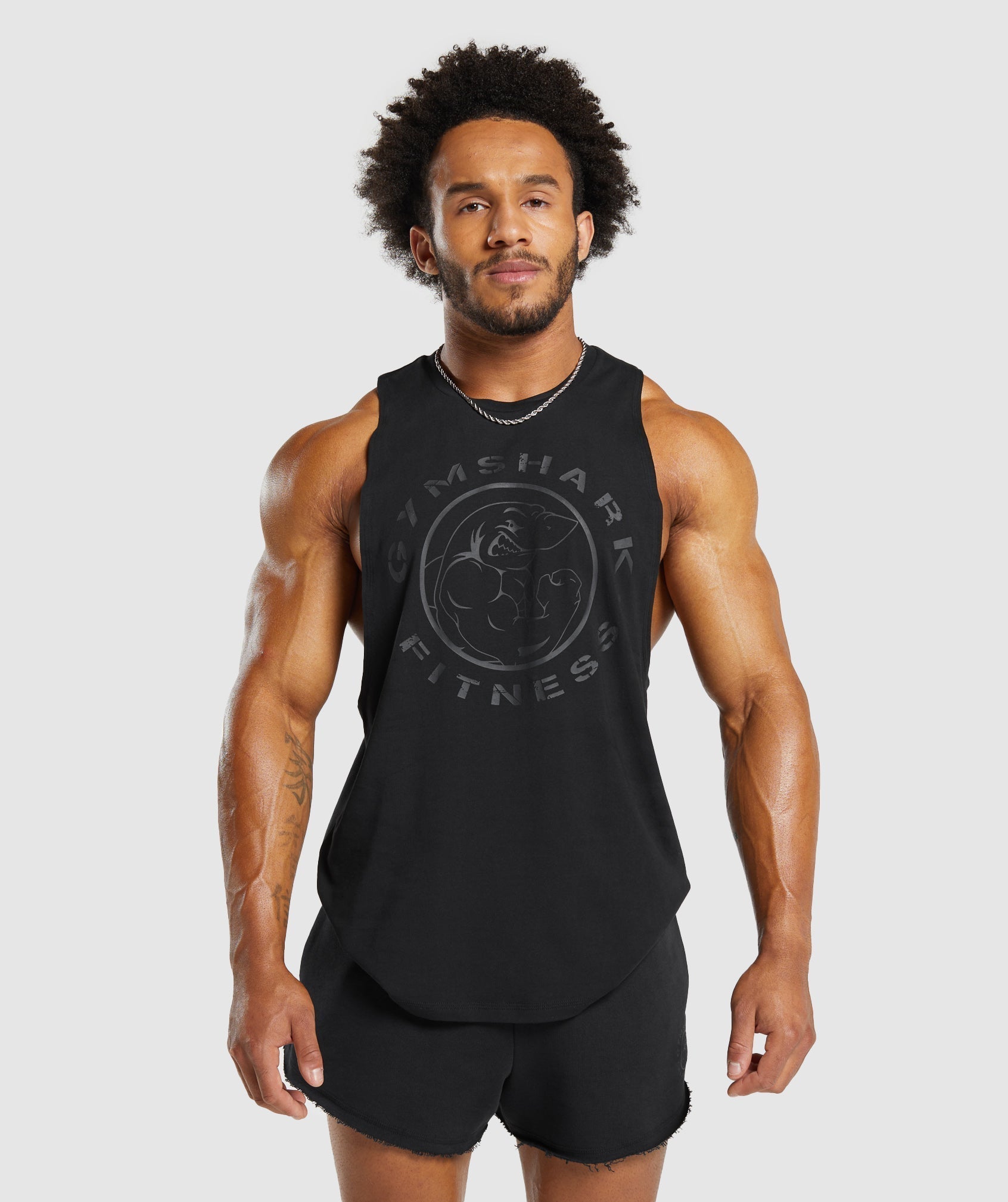 Gymshark Legacy Drop Arm Tank 'Black'