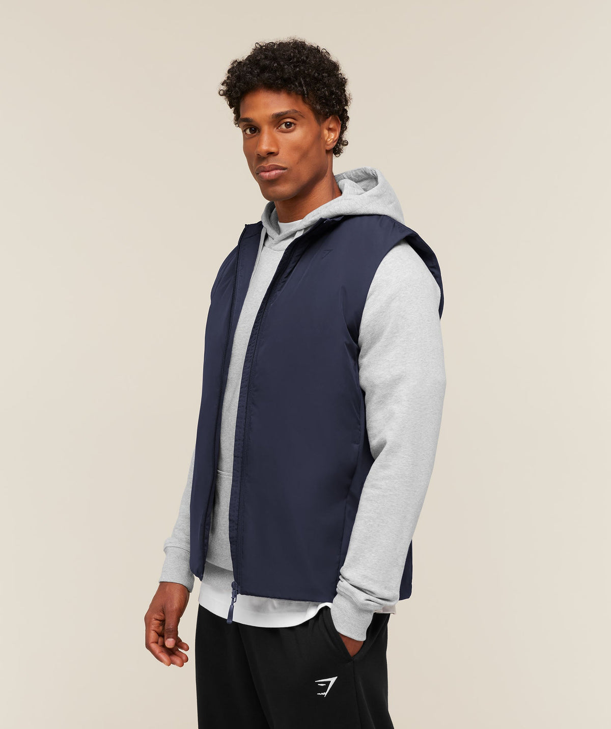Gymshark Lightweight Gilet 'Heavy Blue'