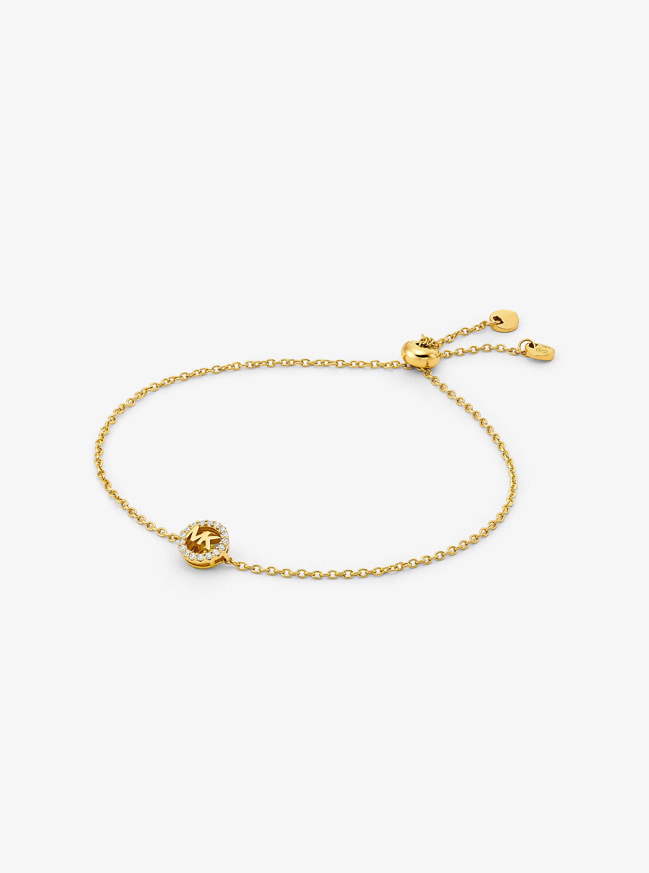 Fulton Precious Metal-Plated Sterling Silver Slider Bracelet