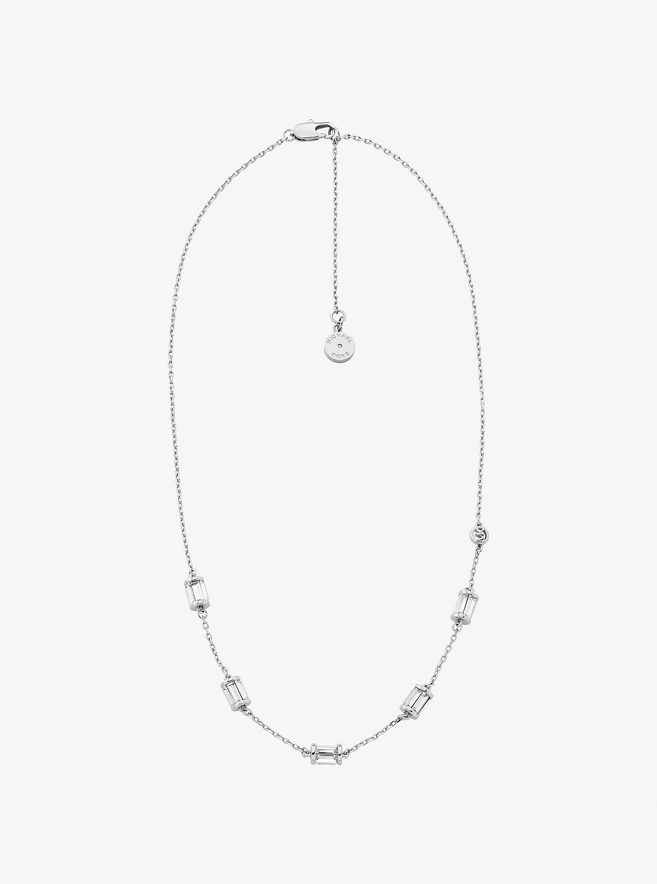 Cubic Zirconia Necklace SILVER