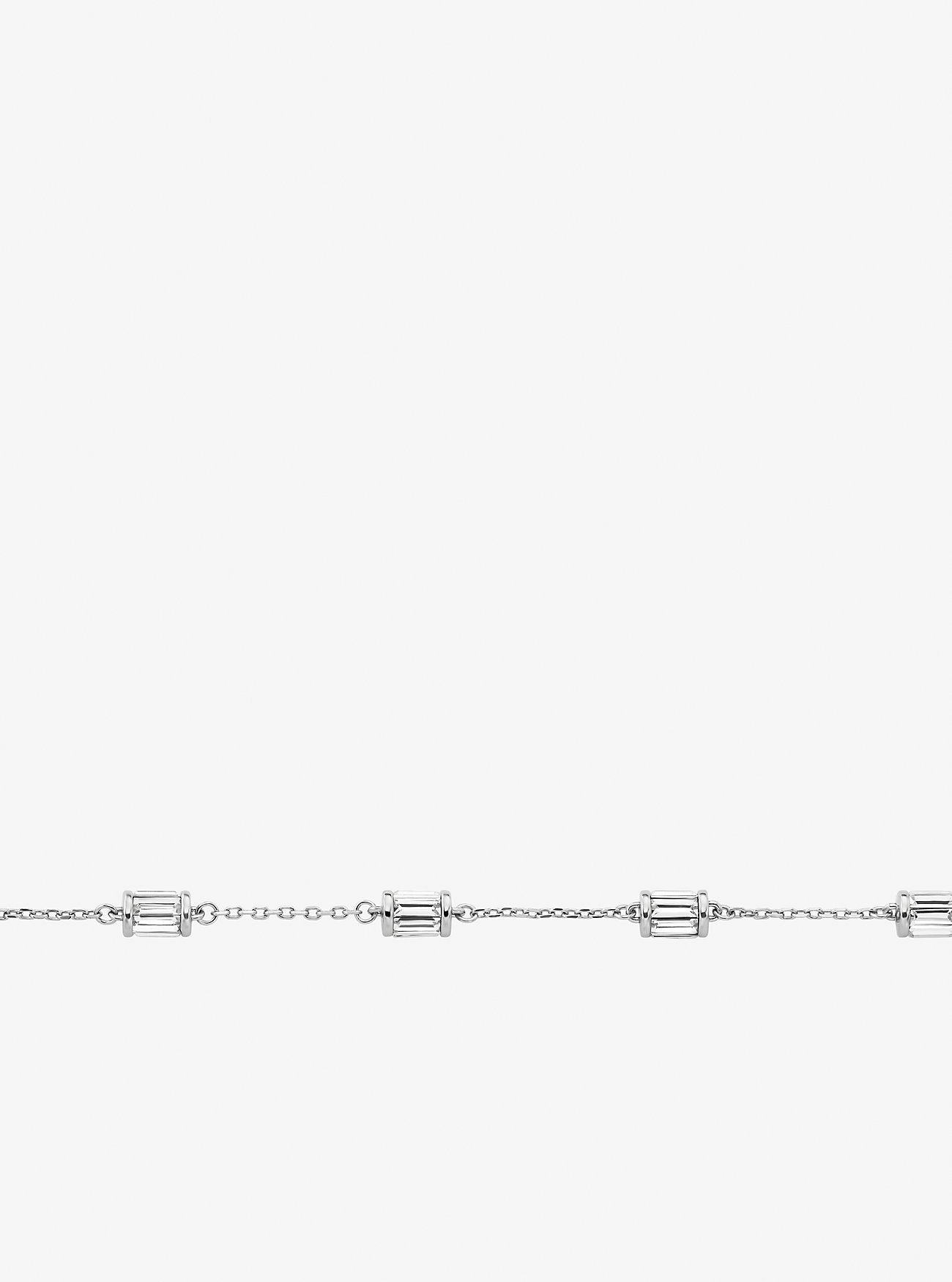 Cubic Zirconia Necklace SILVER