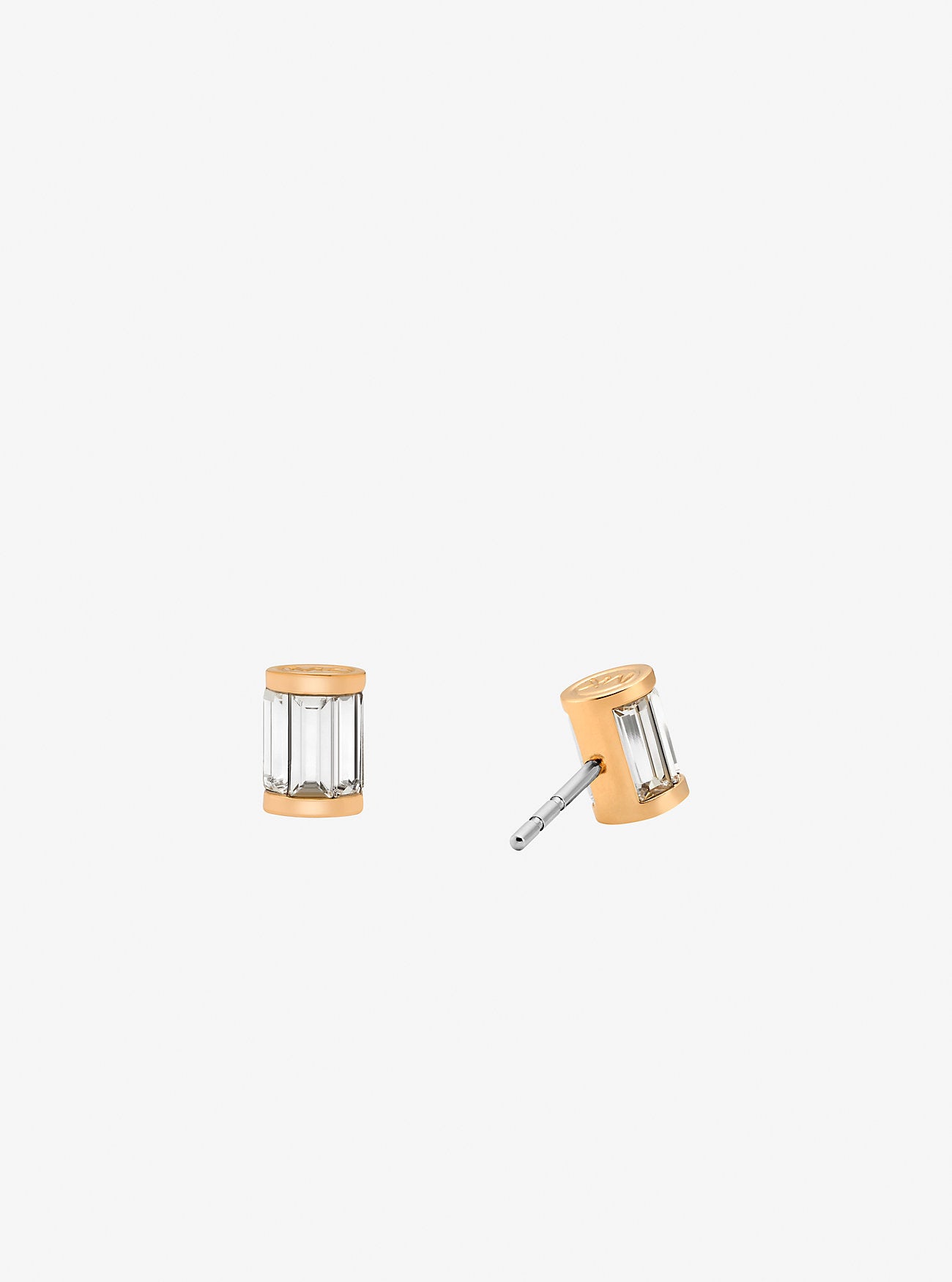 Cubic Zirconia Stud Earrings GOLD