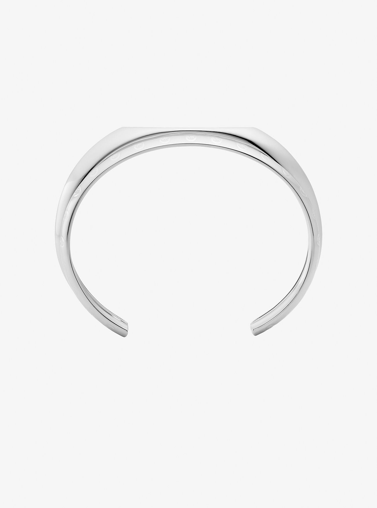 Logo Engraved Cuff SILVER