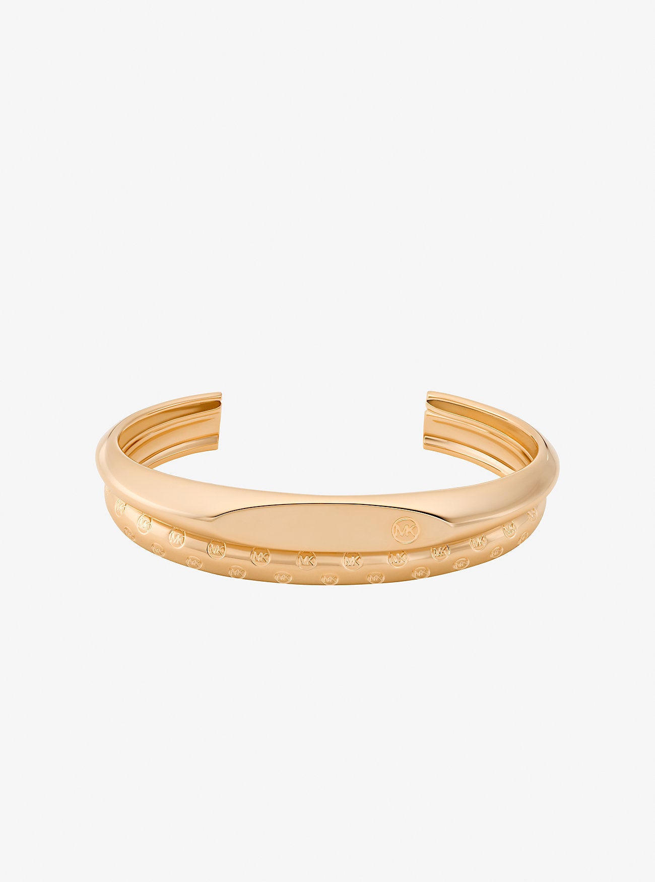 Logo Engraved Cuff GOLD