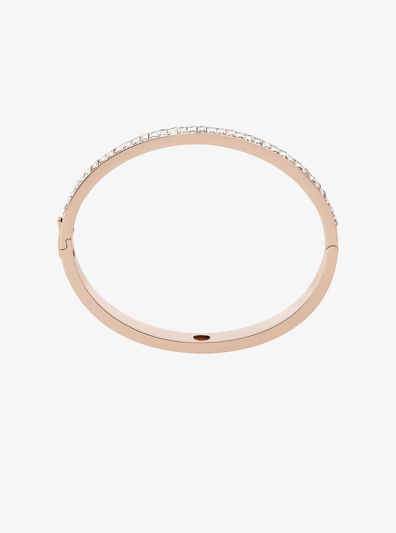 Cubic Zirconia Bangle ROSE GOLD
