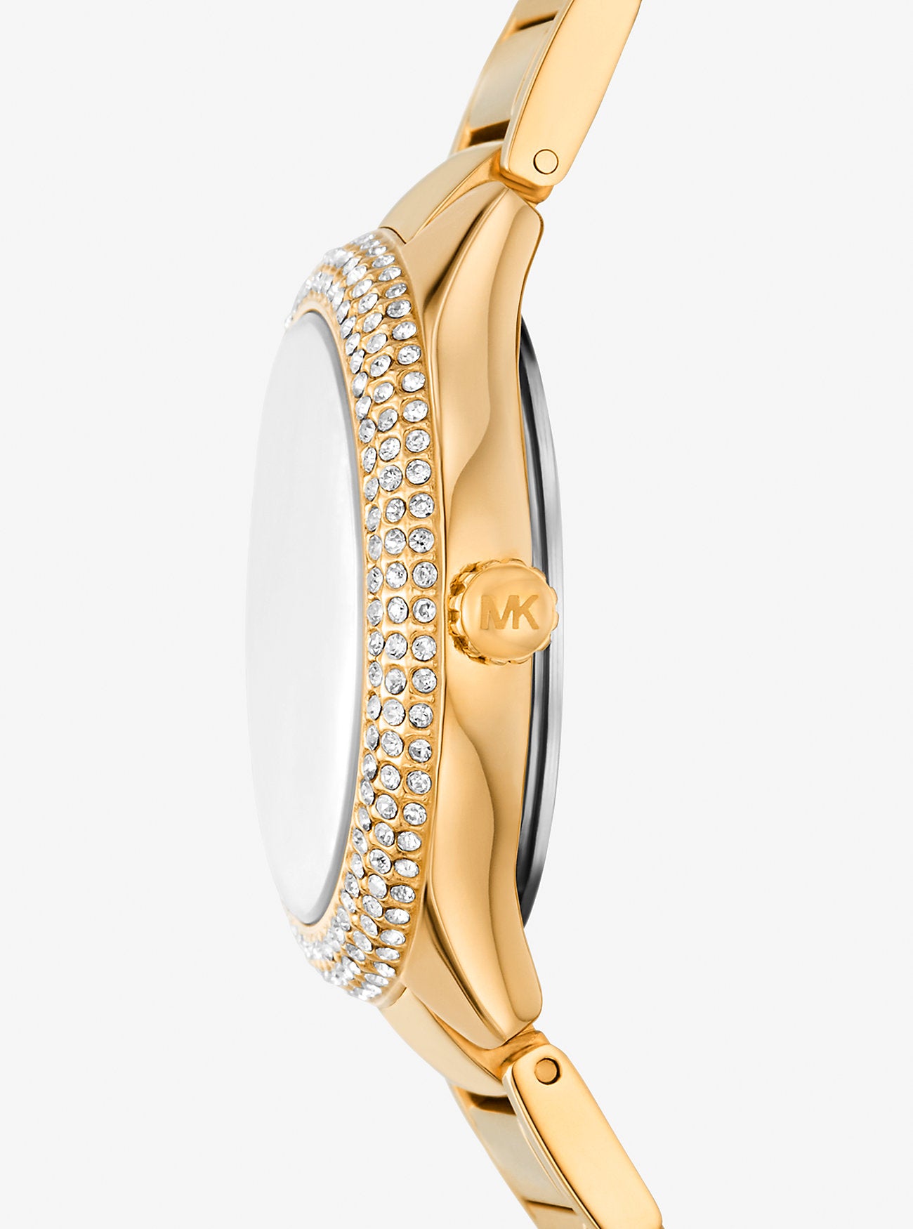 Mini Sylvia Pavé Gold-Tone Watch and Bracelet Gift Set GOLD