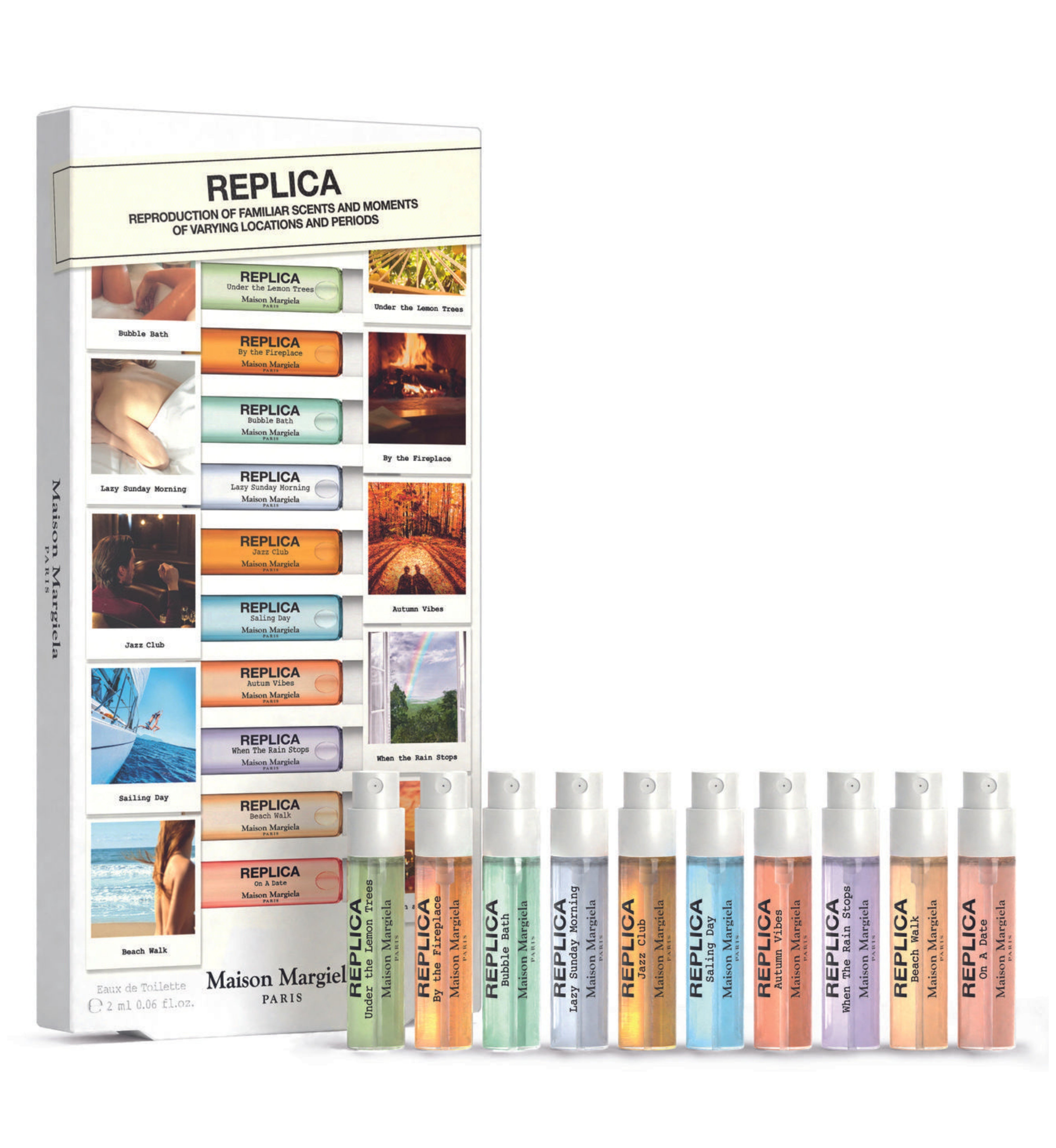 Maison Margiela Perfume Gift Set (10-Piece Sample Set) Eau de Toilette 2ml x 10