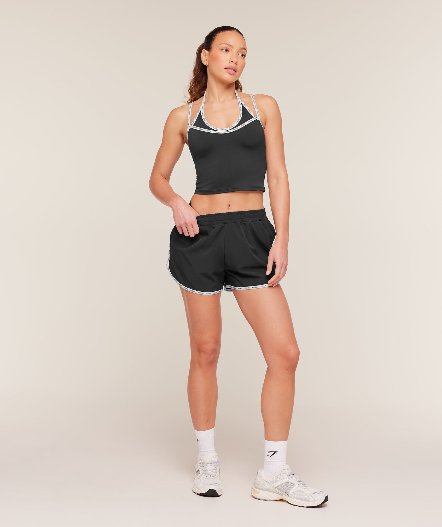 Gymshark Micro Logo Tank 'Black'