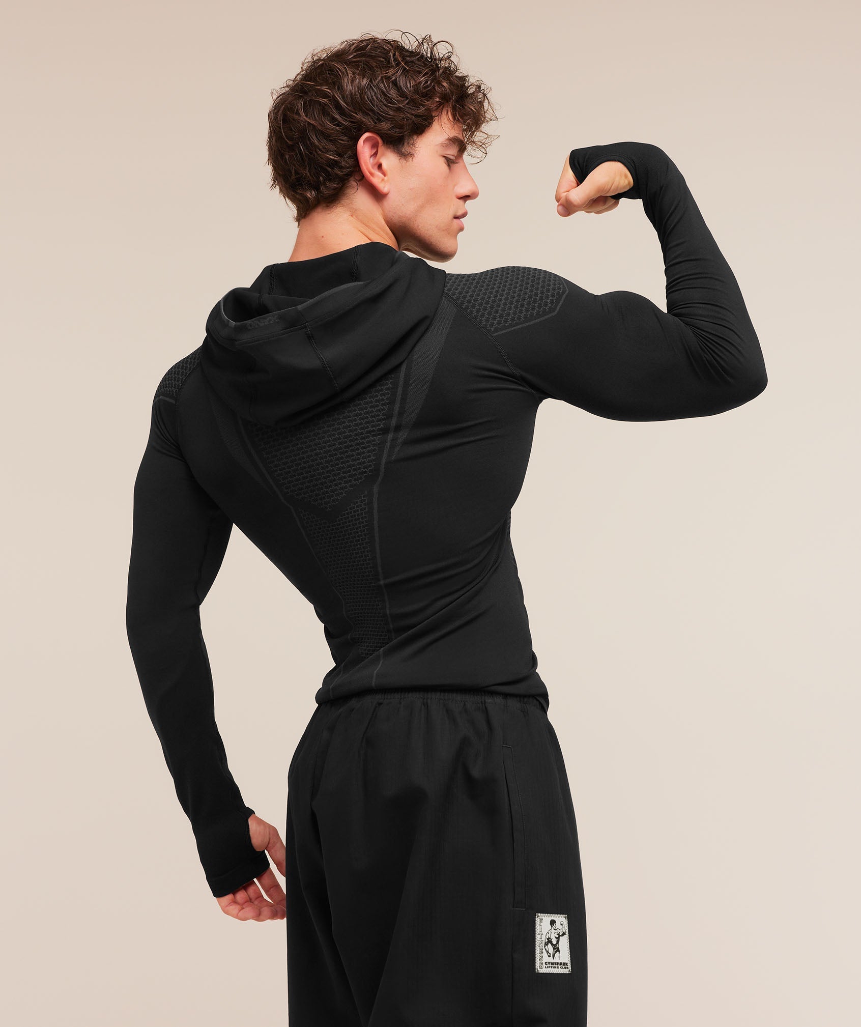 Gymshark Onyx V1 Hoodie 'Black Onyx Grey'