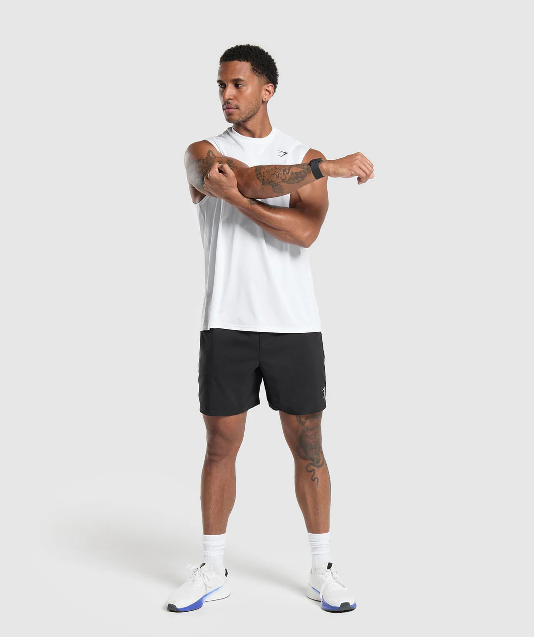 Gymshark Arrival Oversized Tank 'White'