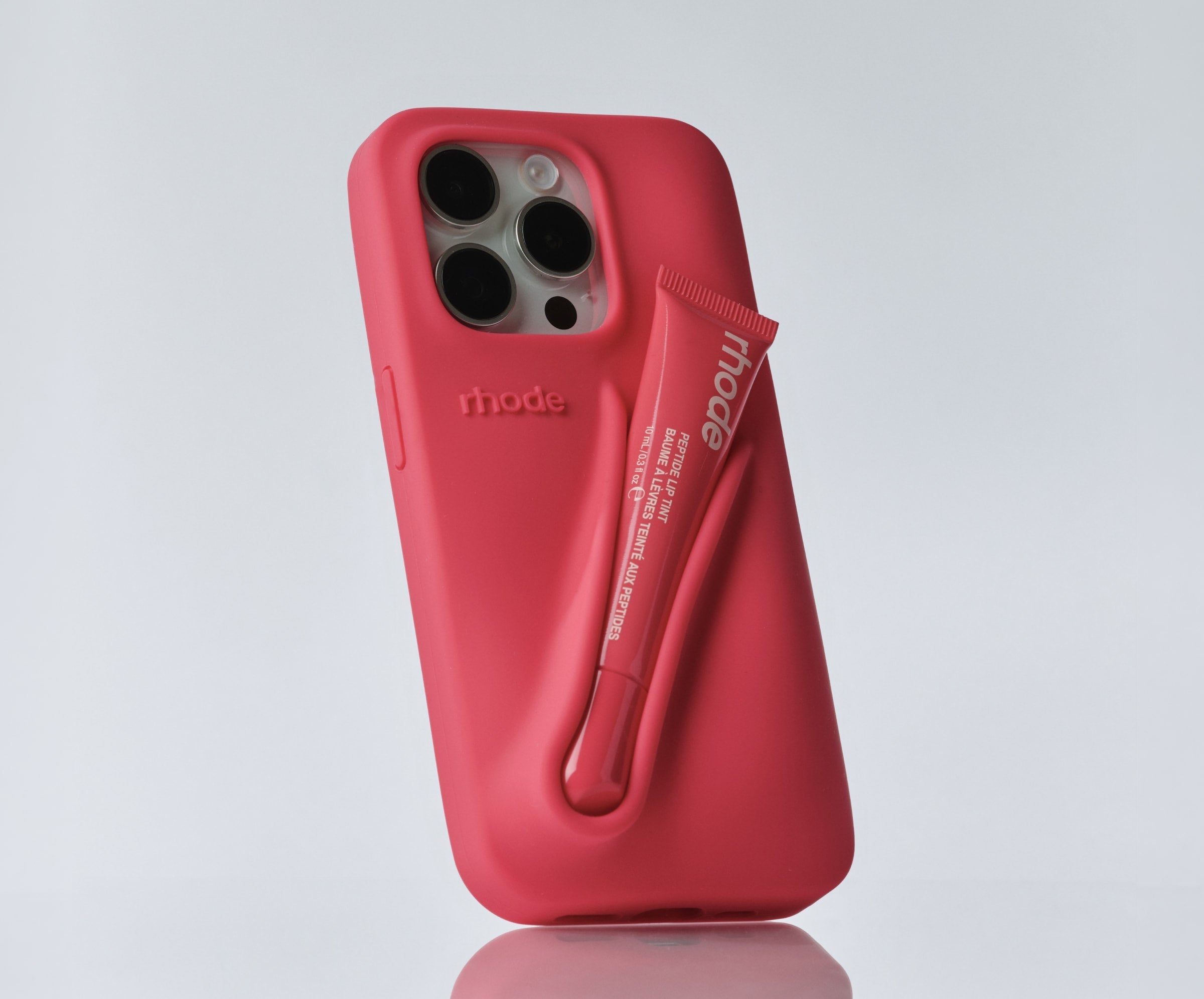 iPhone 15 Pro Summer Lip Case - Rhode