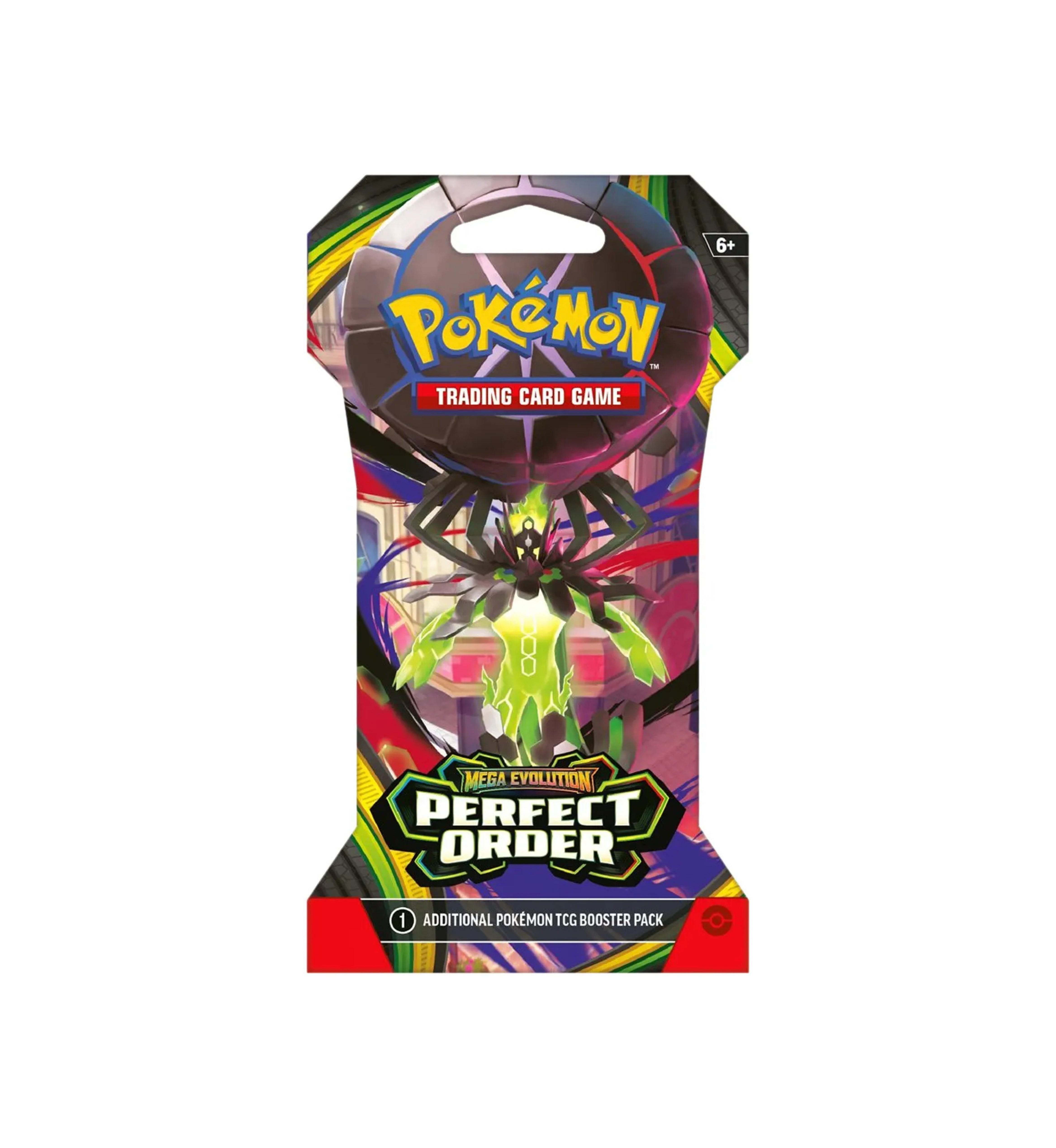 Pokémon Mega Evolution: Perfect Order Sleeved Booster Pack (Mega Zygarde Artwork)