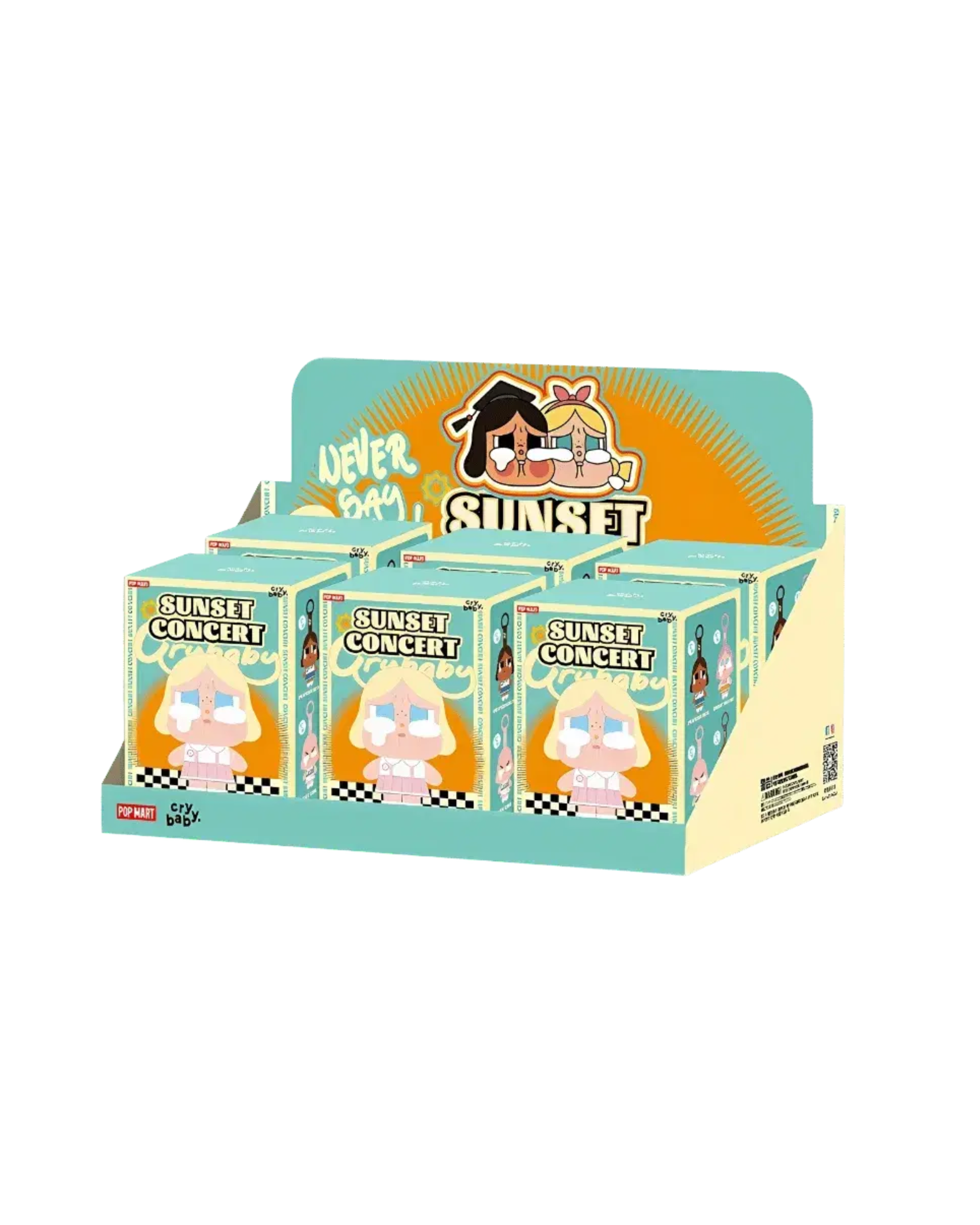Pop Mart CRYBABY Sunset Concert Series Sealed Case (6 Blind Box)