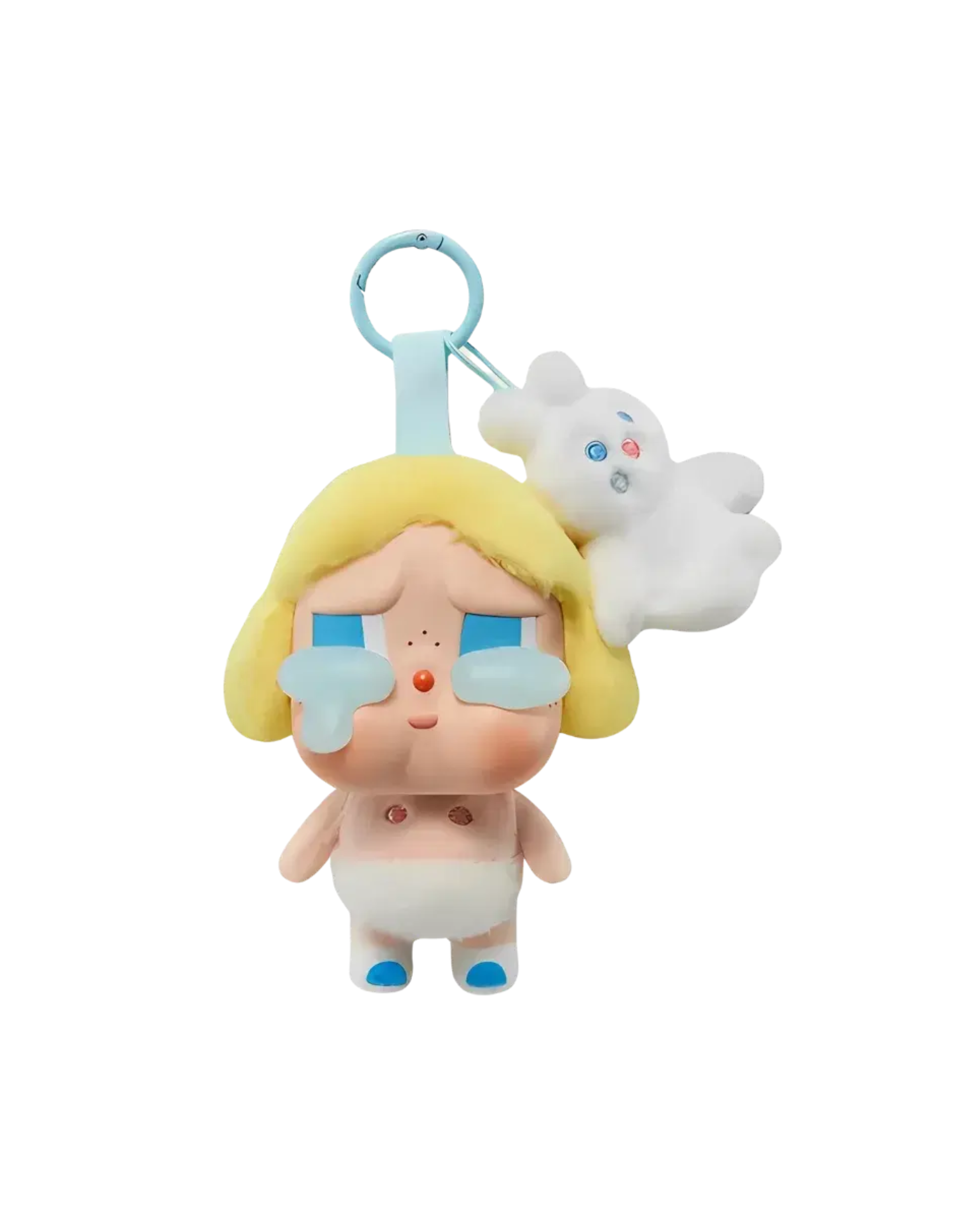 Pop Mart CryBaby Crying Again Series Baby Blonde (Super Secret Edition) Vinyl Face Plush