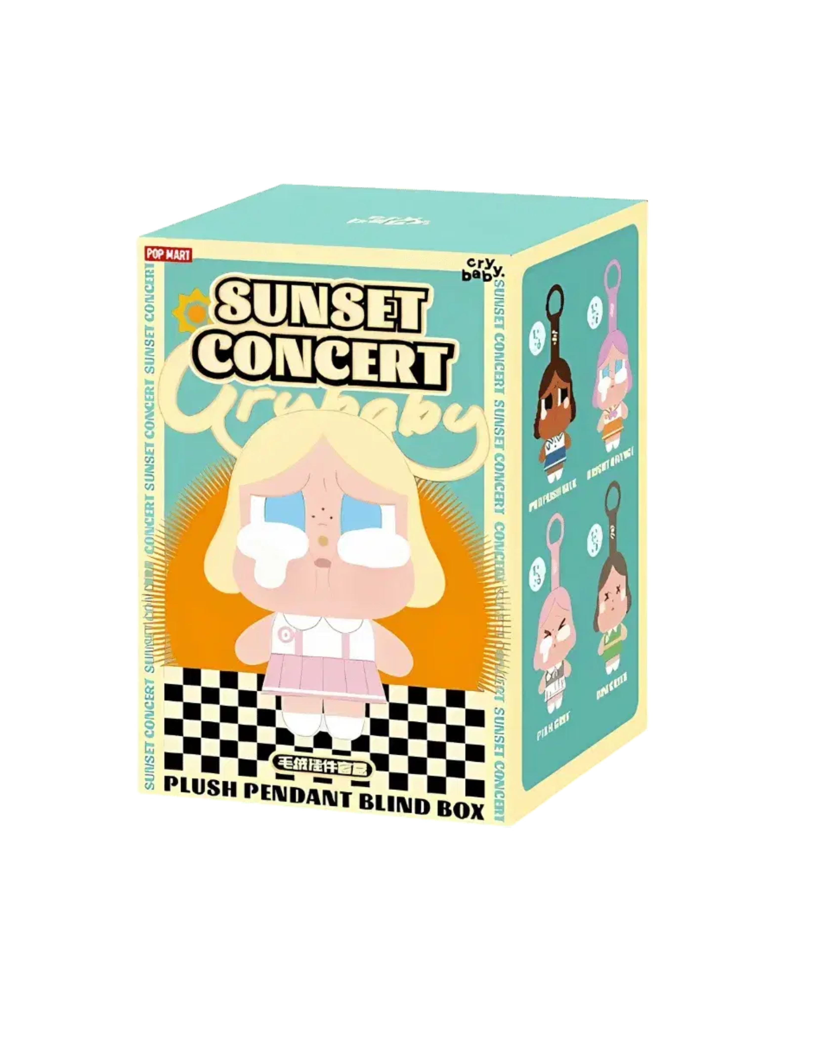 Pop Mart CryBaby Sunset Concert Series Plush Pendant Blind Box
