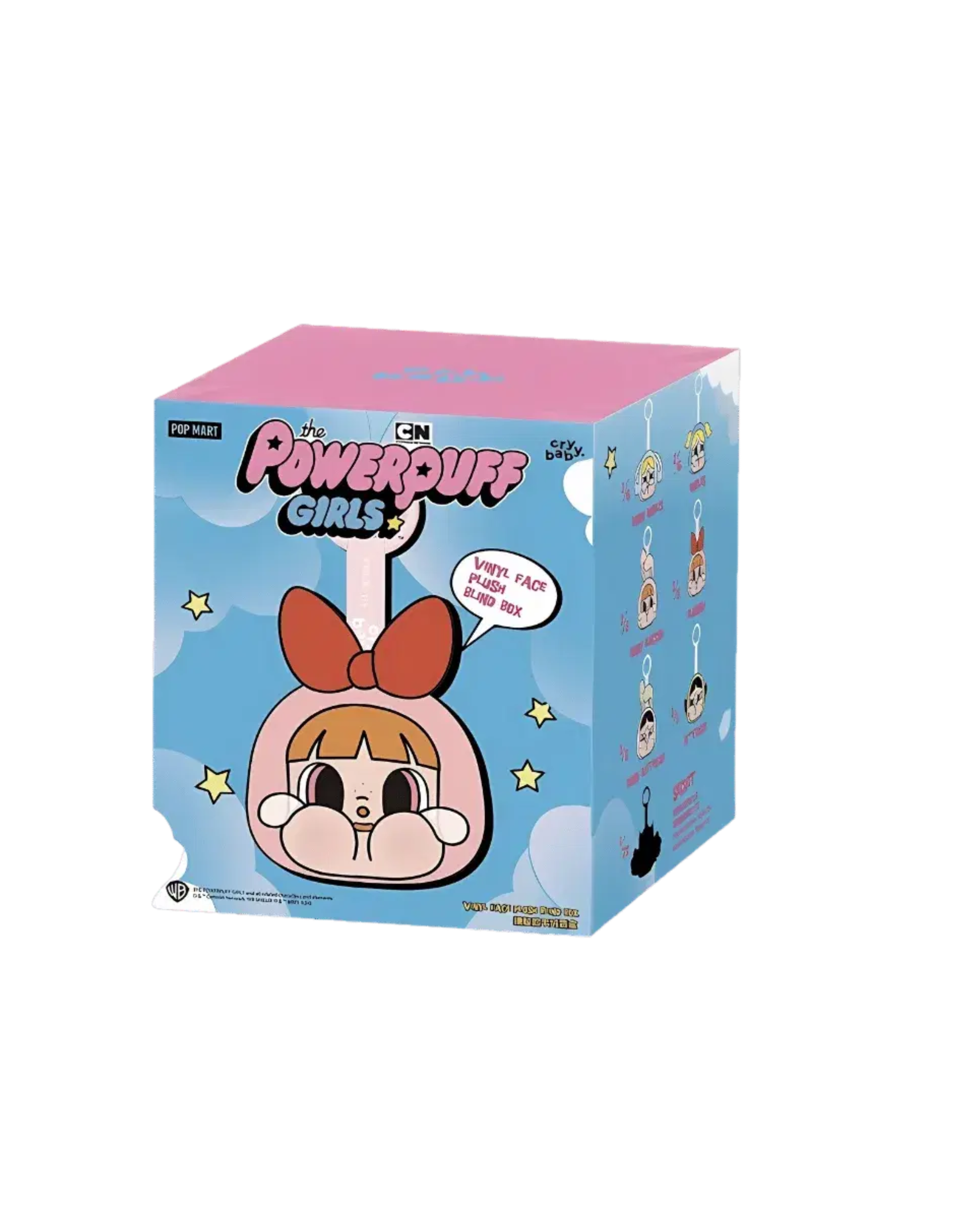 Pop Mart CryBaby x Powerpuff Girls Series Vinyl Face Plush Blind Box