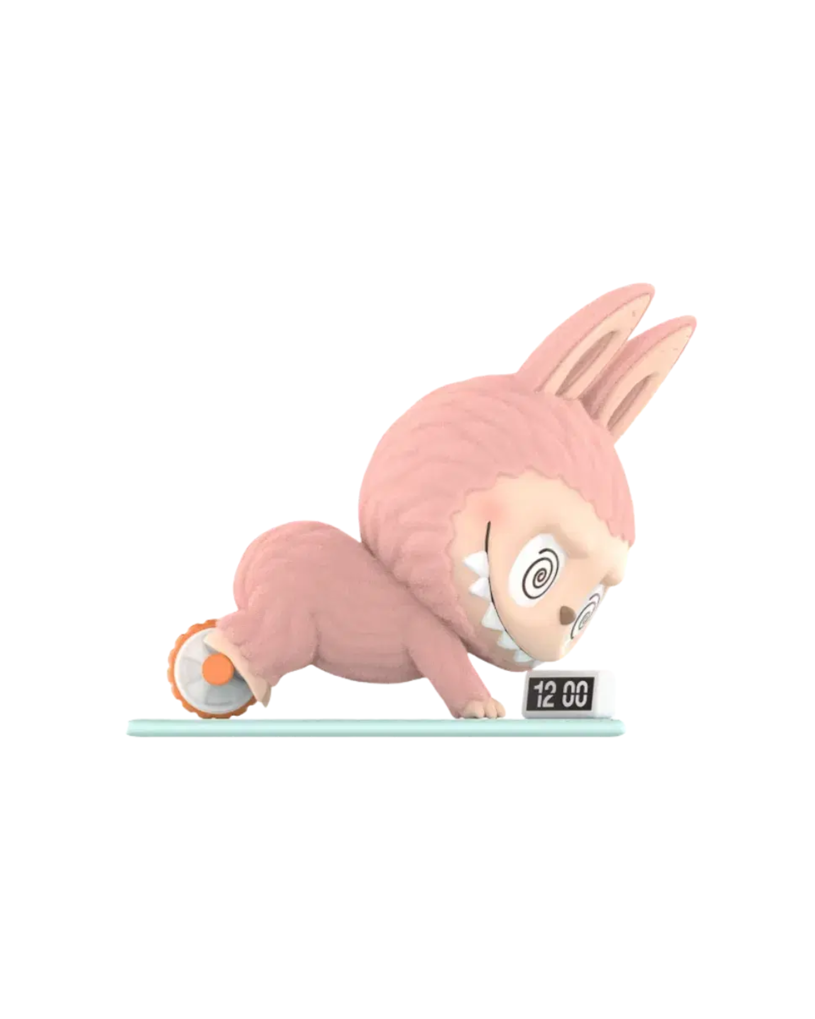 Pop Mart THE MONSTERS Labubu Lazy Yoga Series Ab Roller Figure