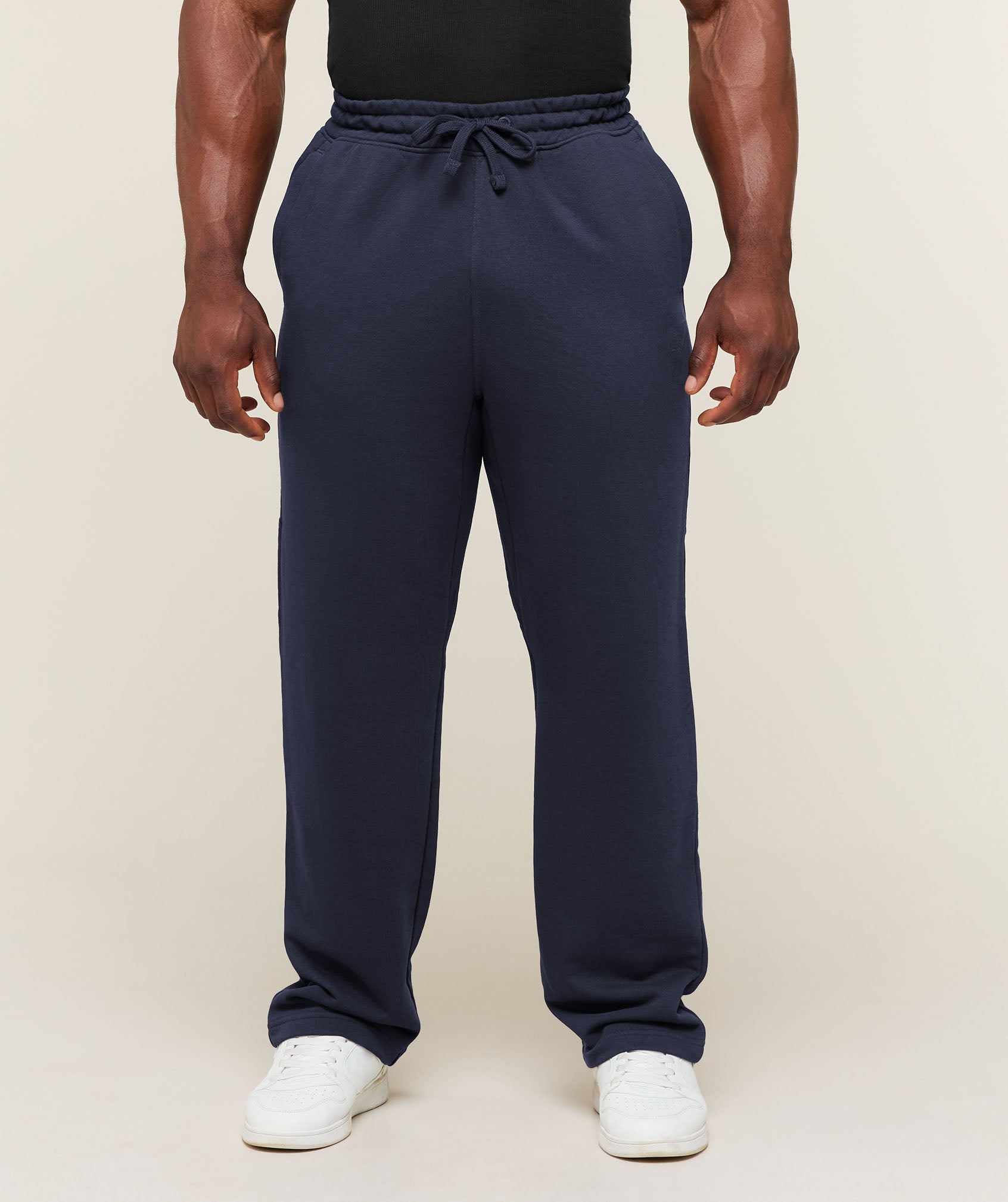 Gymshark Power Straight Leg Pants 'Heavy Blue Shadow Blue'
