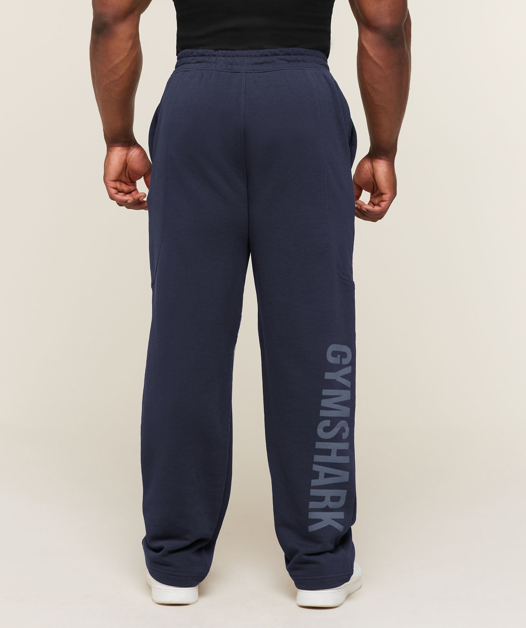 Gymshark Power Straight Leg Pants 'Heavy Blue Shadow Blue'