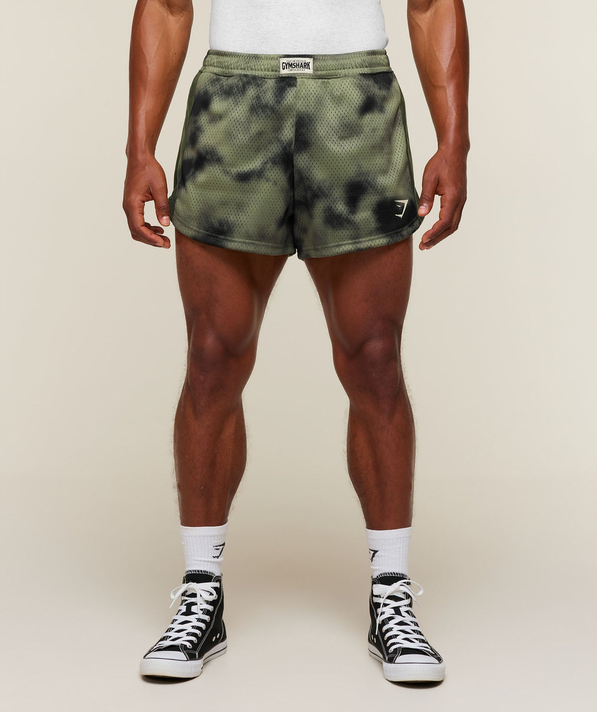 Gymshark Lifting Icons 3" Shorts 'Grounded Green'