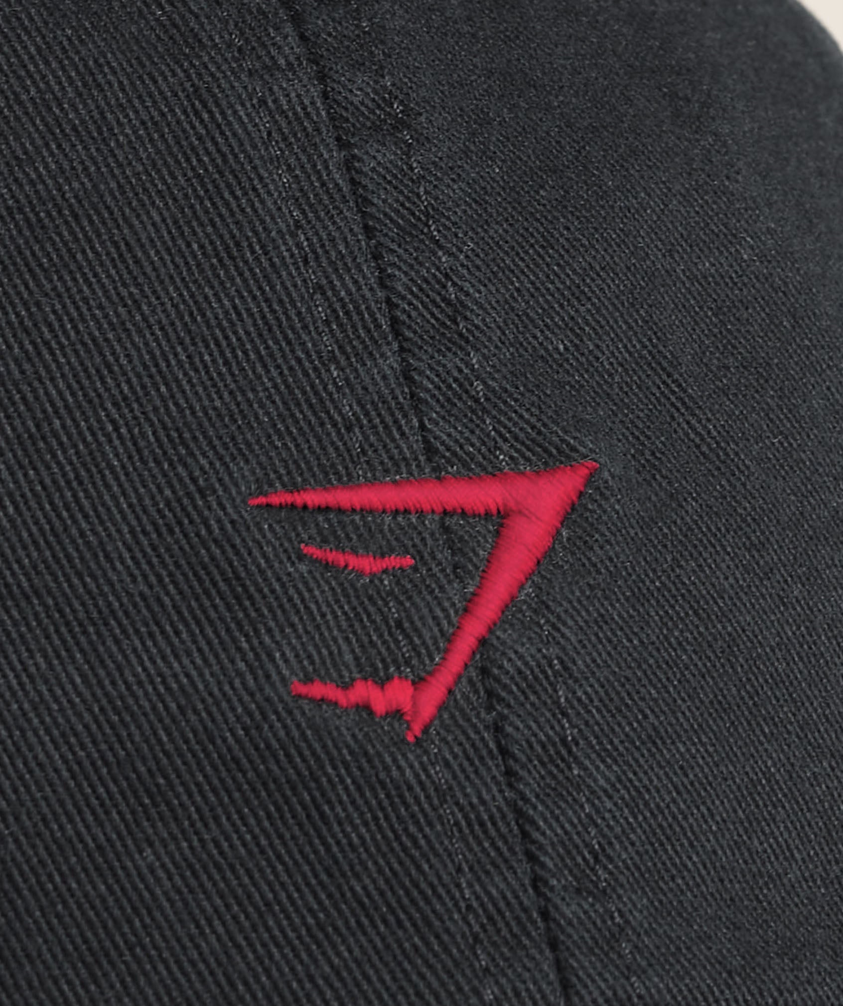 Gymshark Relaxed Cap 'Black Carmine Red'
