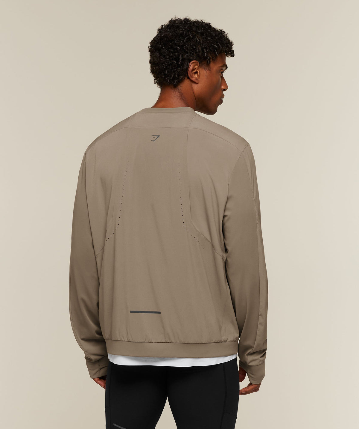 Gymshark Running Elite Crew 'Lifestyle Brown'