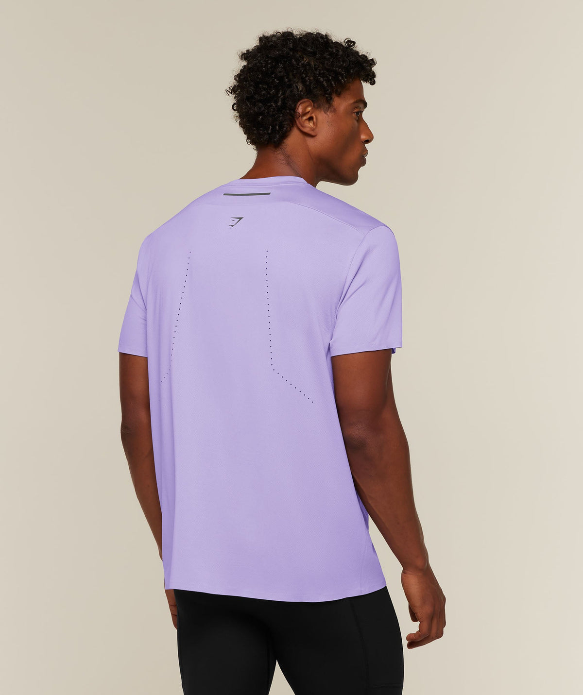 Gymshark Running Elite Reg Fit T-Shirt 'Pace Purple'