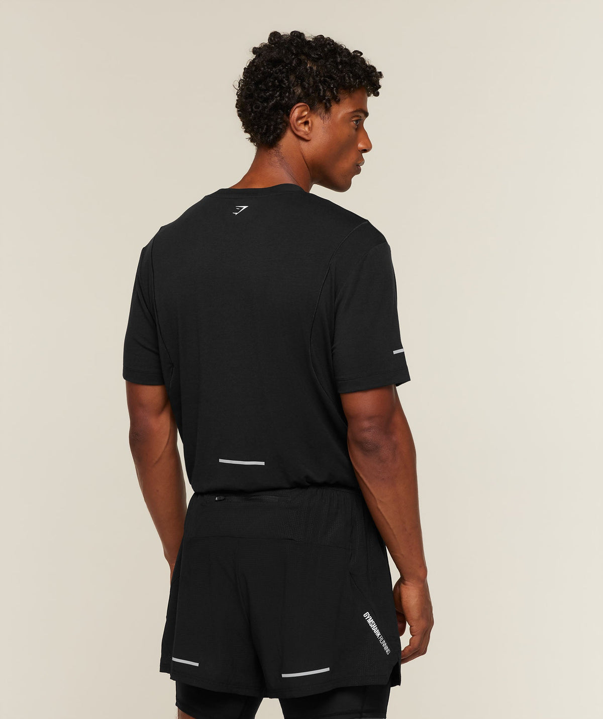 Gymshark Running Boxy T-Shirt 'Black'