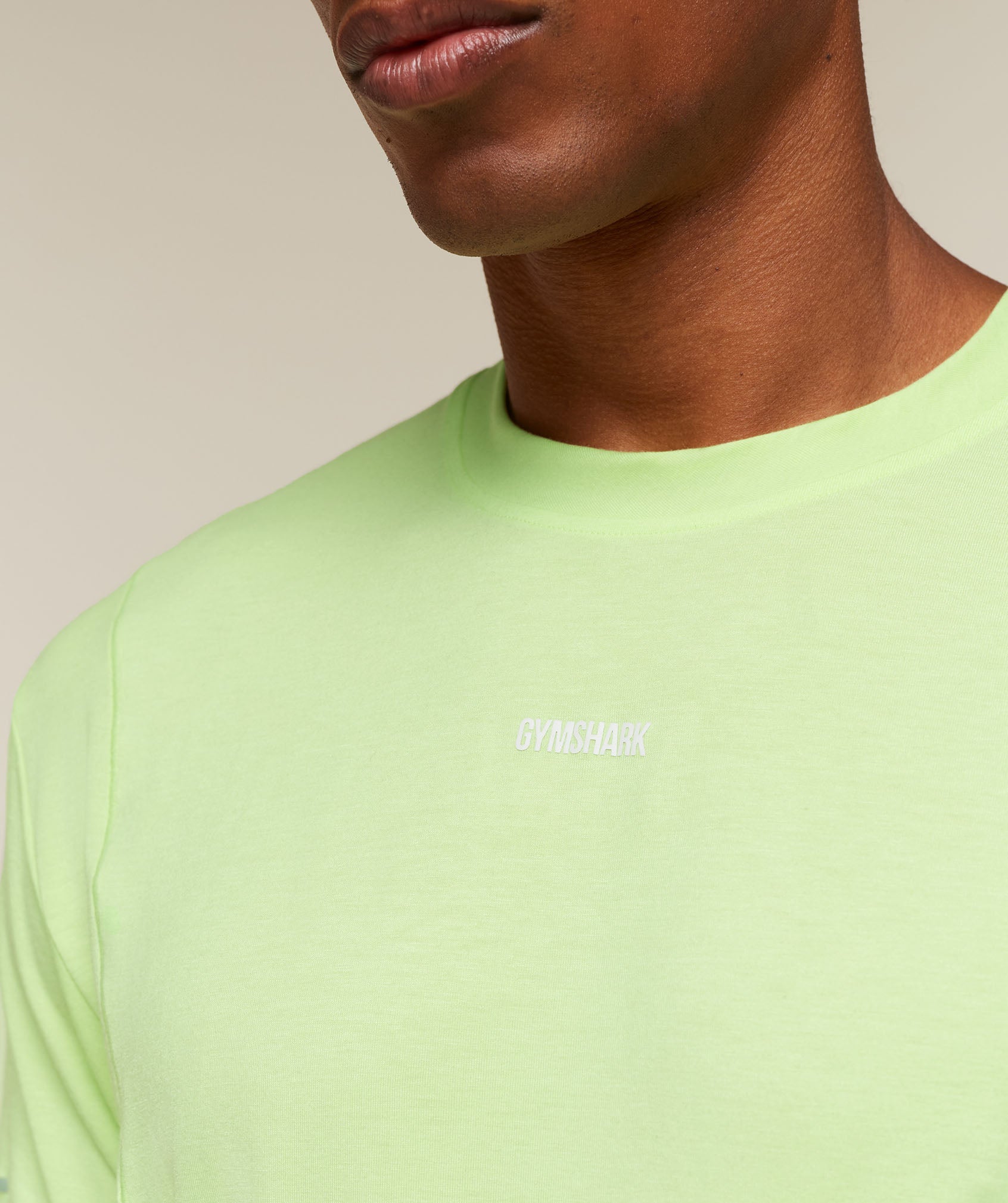 Gymshark Running Boxy T-Shirt 'Pace Green'