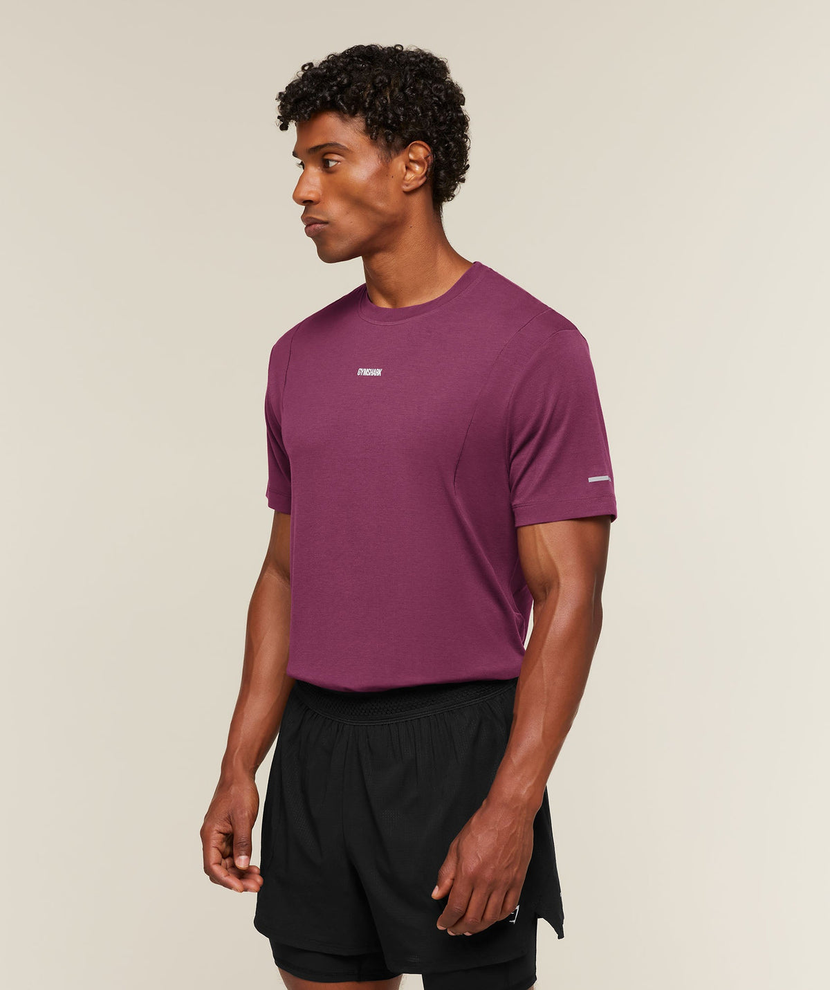 Gymshark Running Boxy T-Shirt 'Strength Pink'
