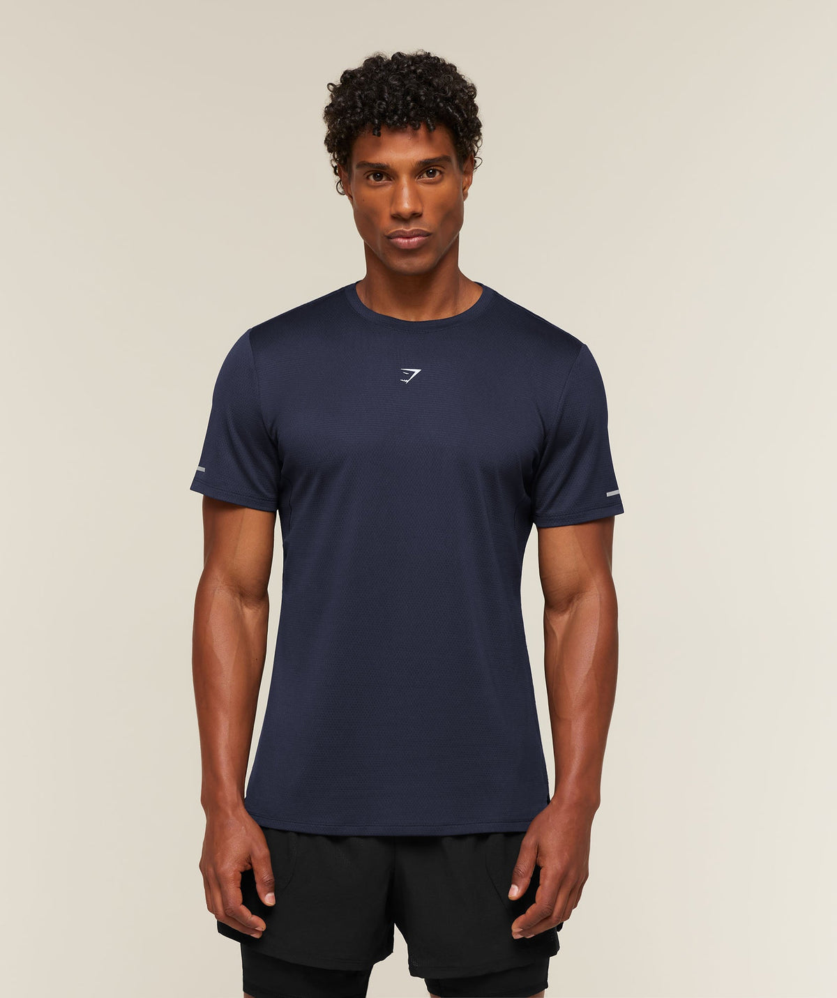 Gymshark Running T-Shirt 'Heavy Blue'