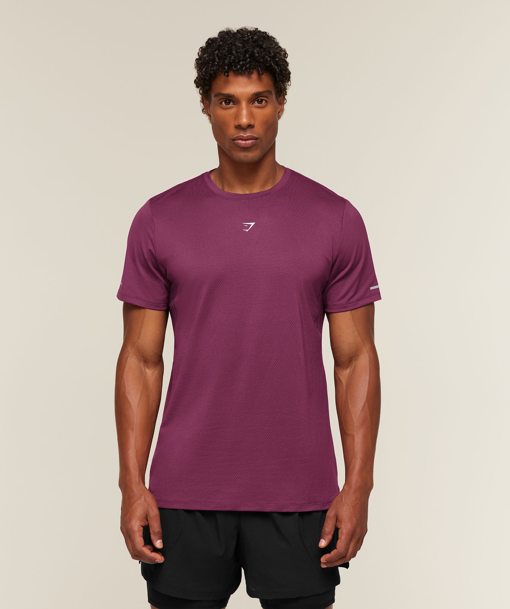 Gymshark Running T-Shirt 'Strength Pink'