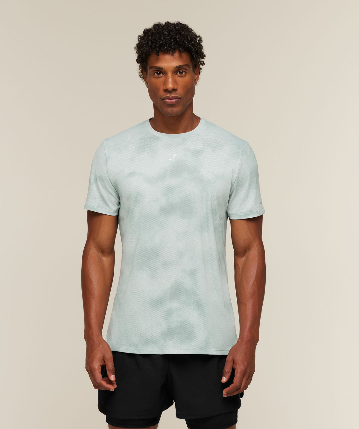 Gymshark Running T-Shirt 'Light Grey'