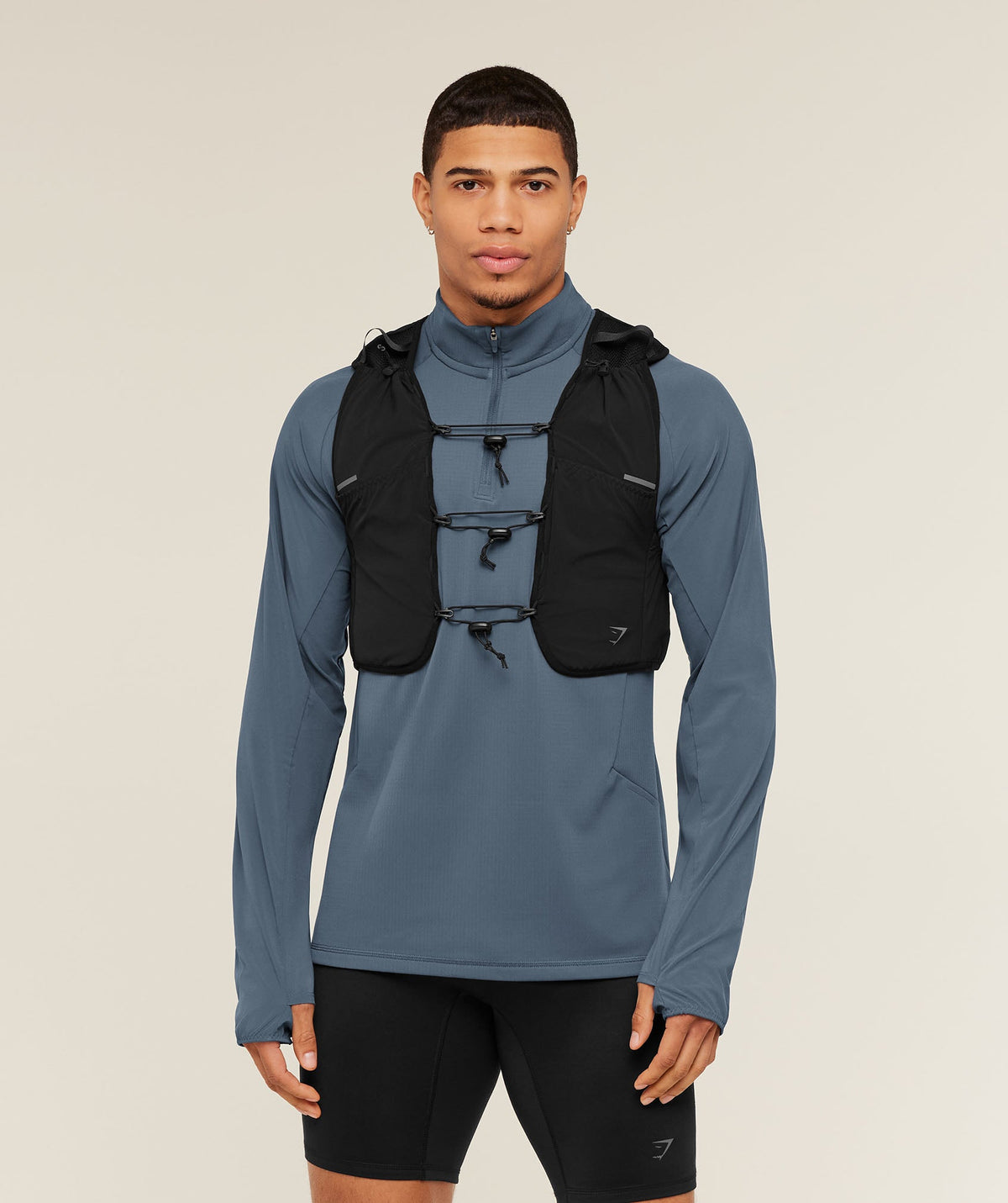 Gymshark Running Elite Hydration Vest 'Black'