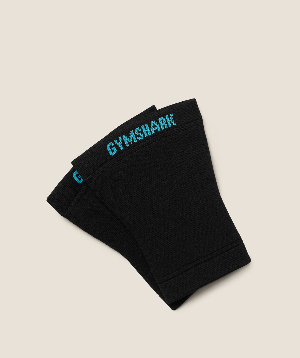 Gymshark Seamless Knee Sleeves 'Black Brand Blue'