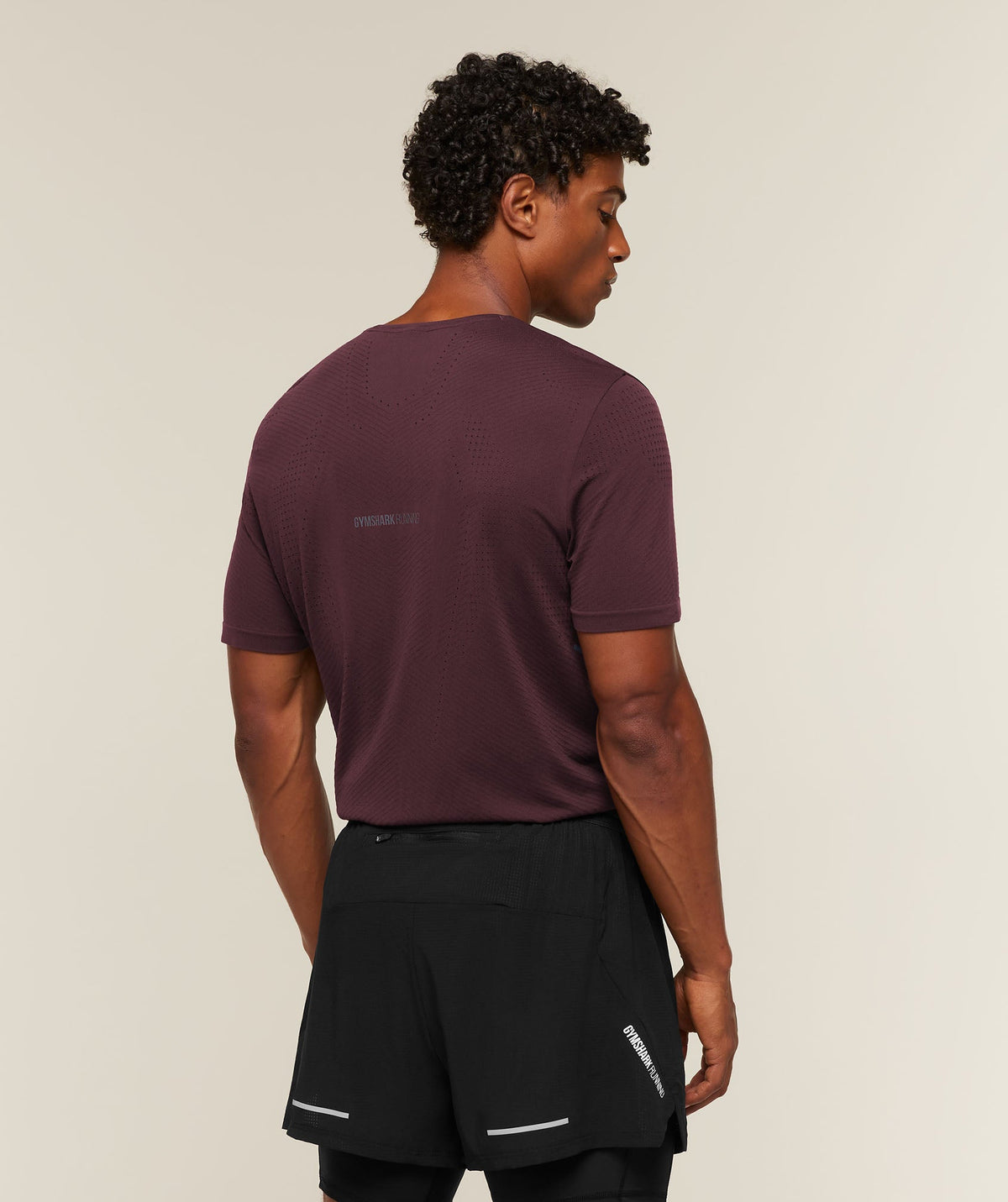 Gymshark Seamless Running T-Shirt 'Cherry Purple'