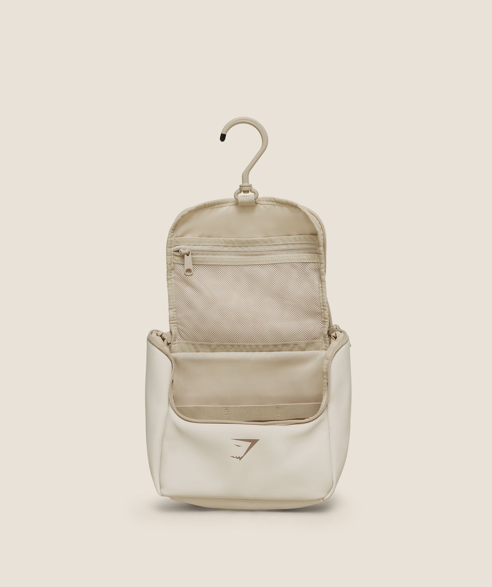 Gymshark Sleek Washbag 'Chalk Beige'